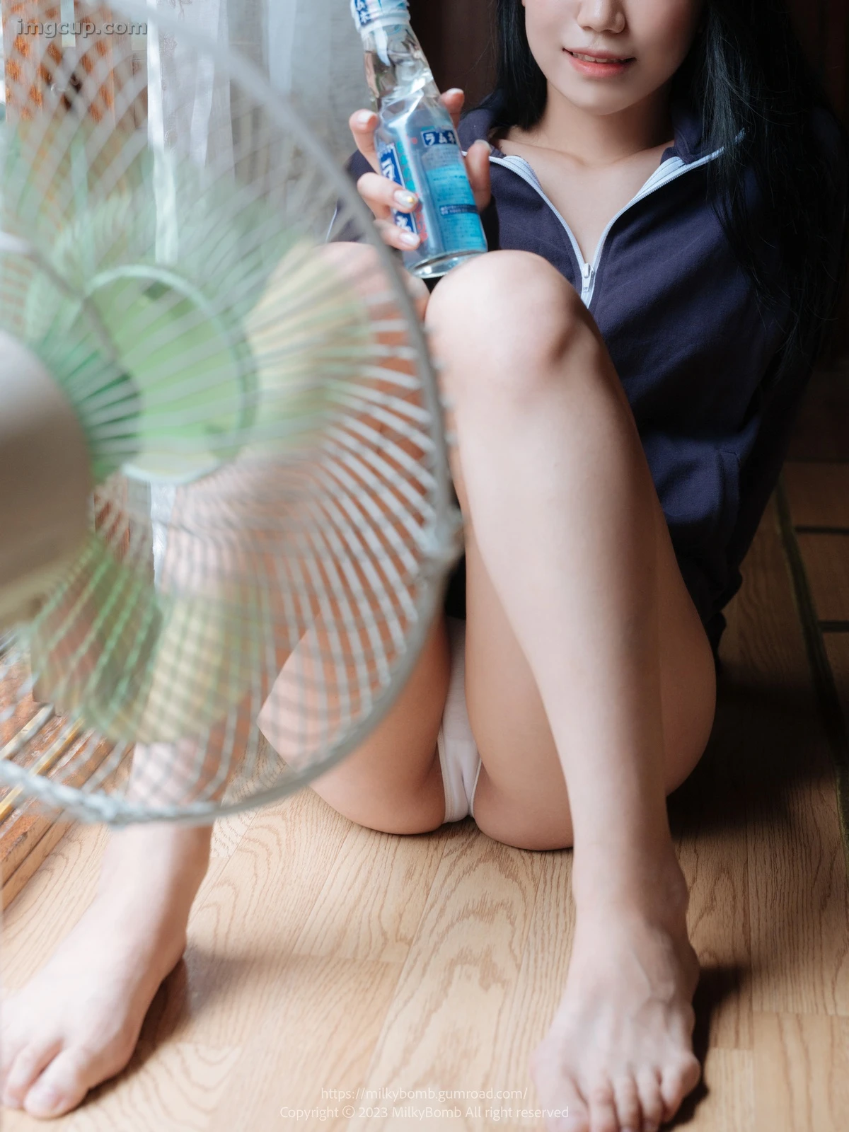 Mallang 말랑, PURE MEDIA Vol.288 ‘Moist Girl on Rainy Day’ Set.01 第52张图