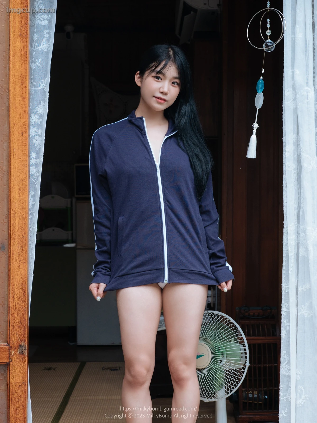 Mallang 말랑, PURE MEDIA Vol.288 ‘Moist Girl on Rainy Day’ Set.01 第53张图