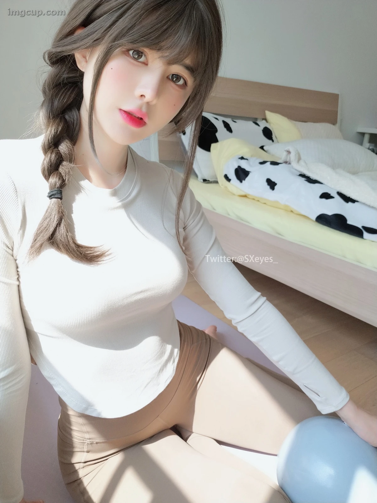 Coser 眼酱大魔王w Vol.095 – 瑜伽服 第5张图