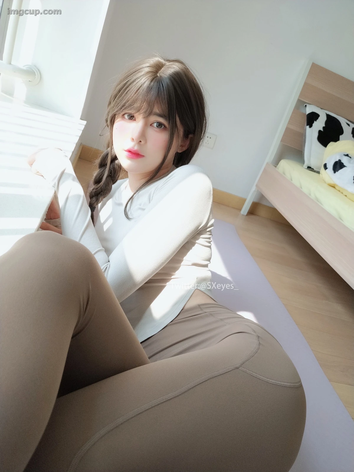 Coser 眼酱大魔王w Vol.095 – 瑜伽服 第17张图