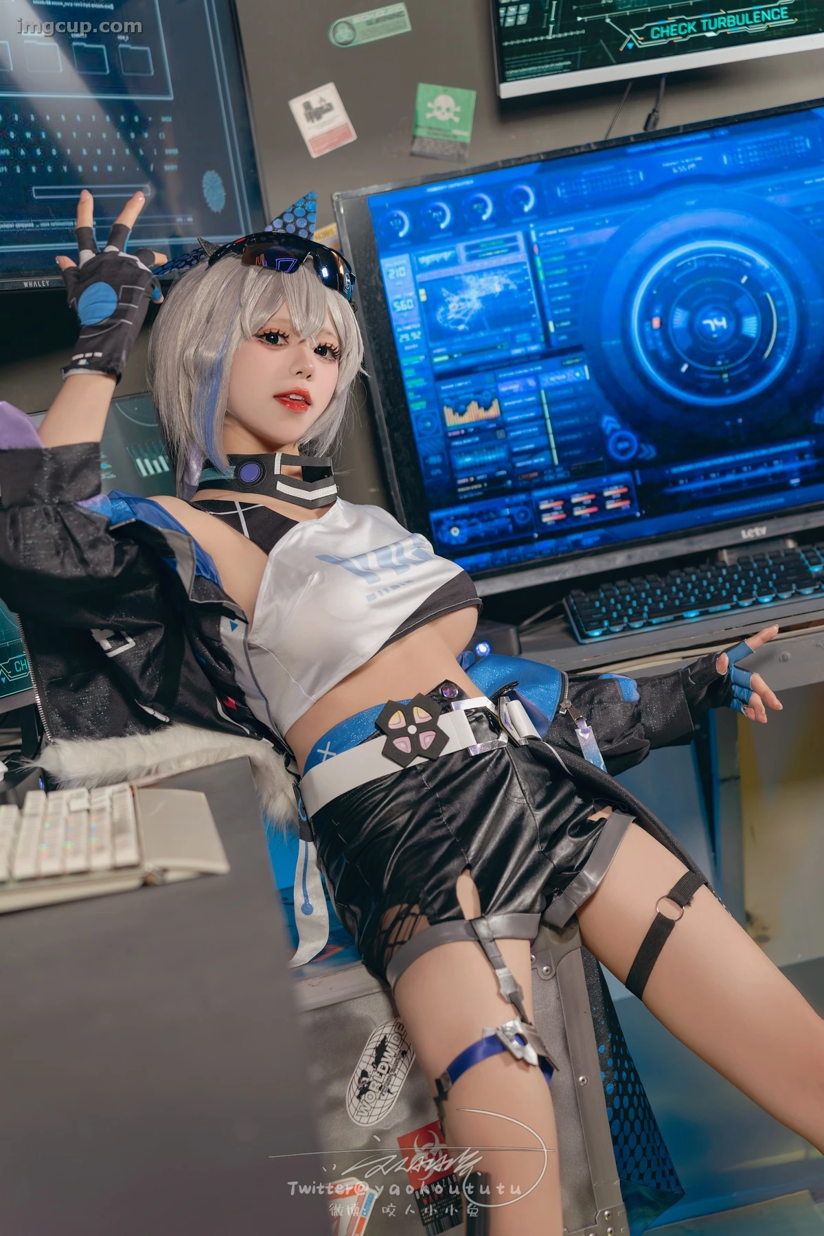 Coser 黏黏团子兔 NO.049 – 崩铁·银狼Gentleman 第29张图