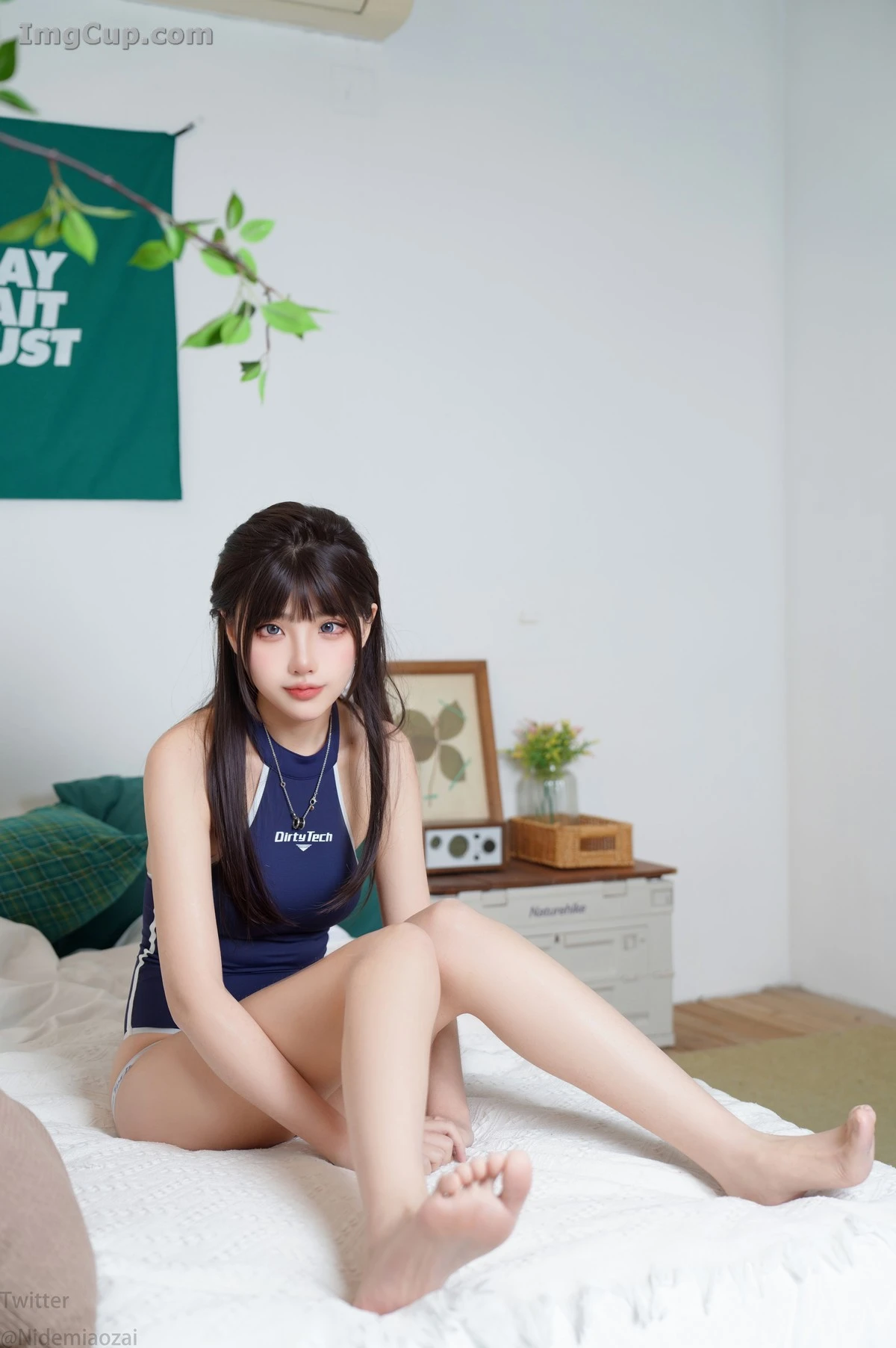 Coser CatDemon喵崽 (你的喵崽) No.013 – 水泳部の新人メンバー！水着~ヌード 第26张图