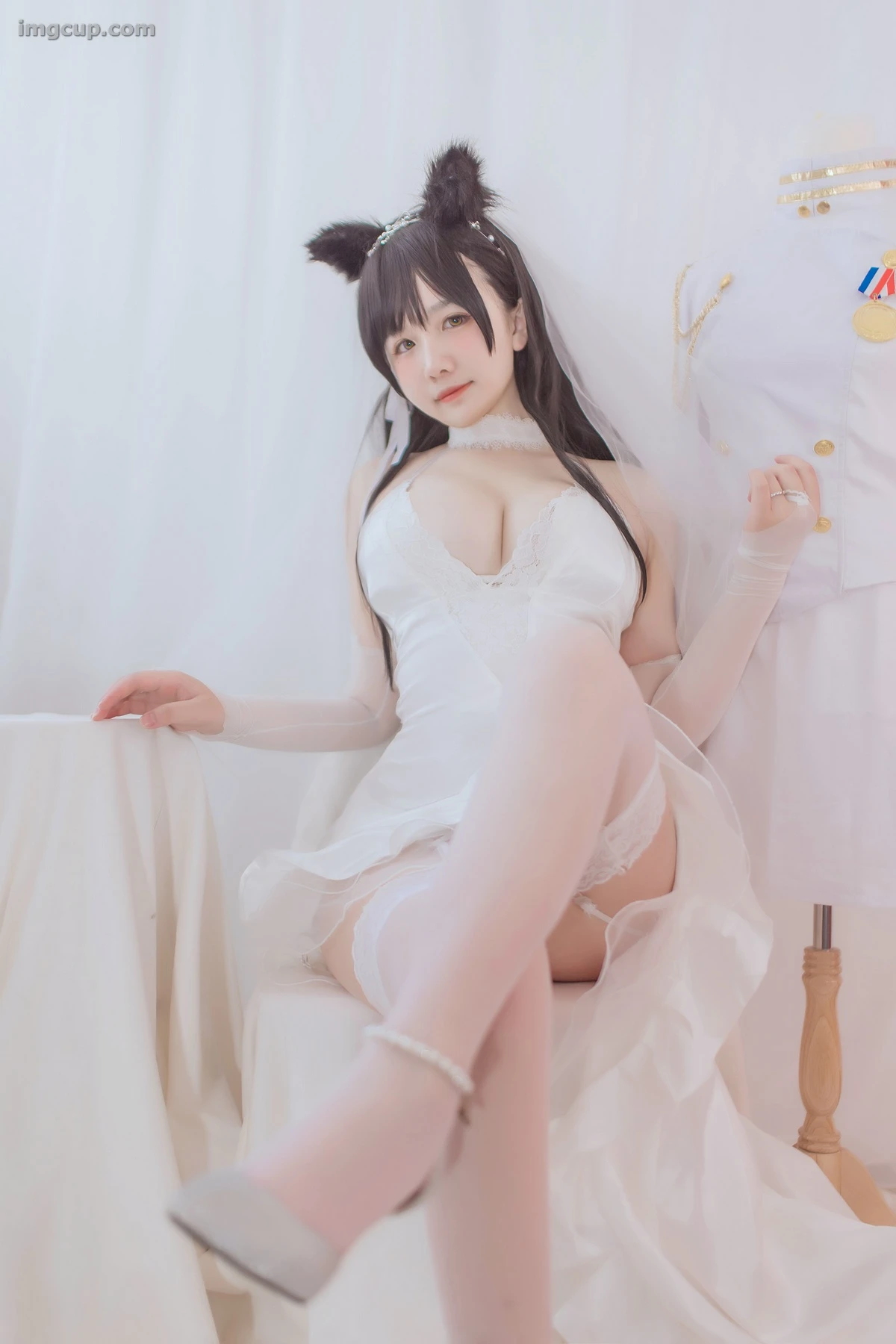 Coser 阿半今天很开心 NO.015 – 爱宕婚纱 第6张图