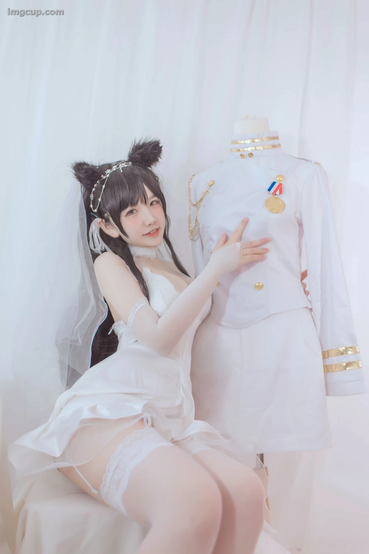 Coser 阿半今天很开心 NO.015 – 爱宕婚纱 第11张图