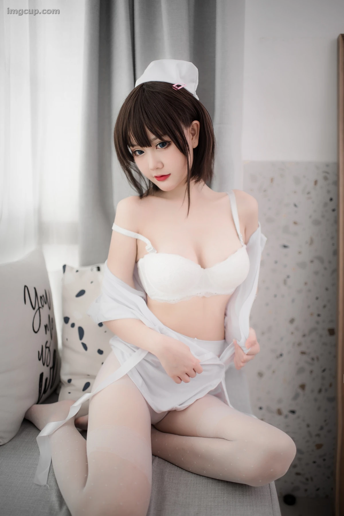 Coser 您的蛋蛋 Vol.002 – 白丝护士 第41张图
