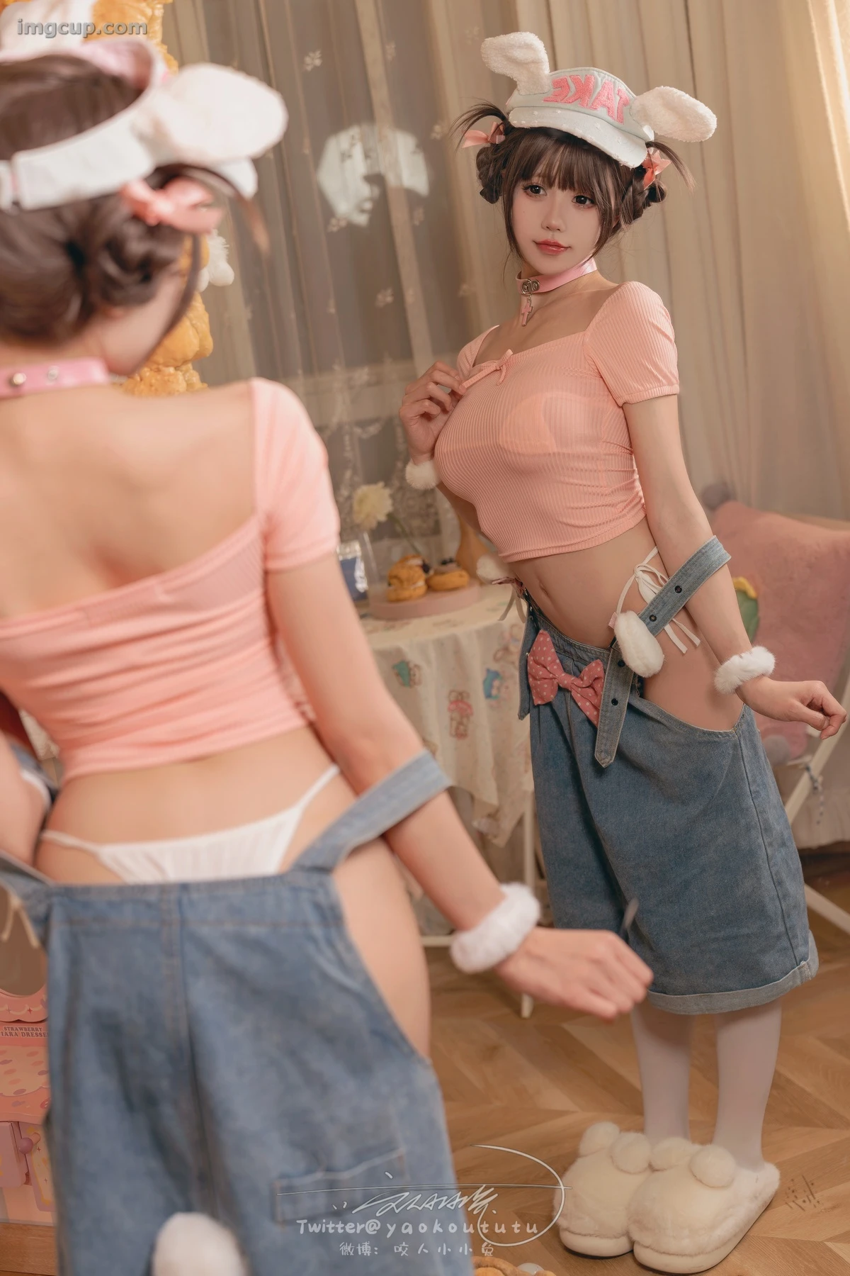 Coser 黏黏团子兔 NO.058 – 甜心小狗 恋爱告急 第3张图