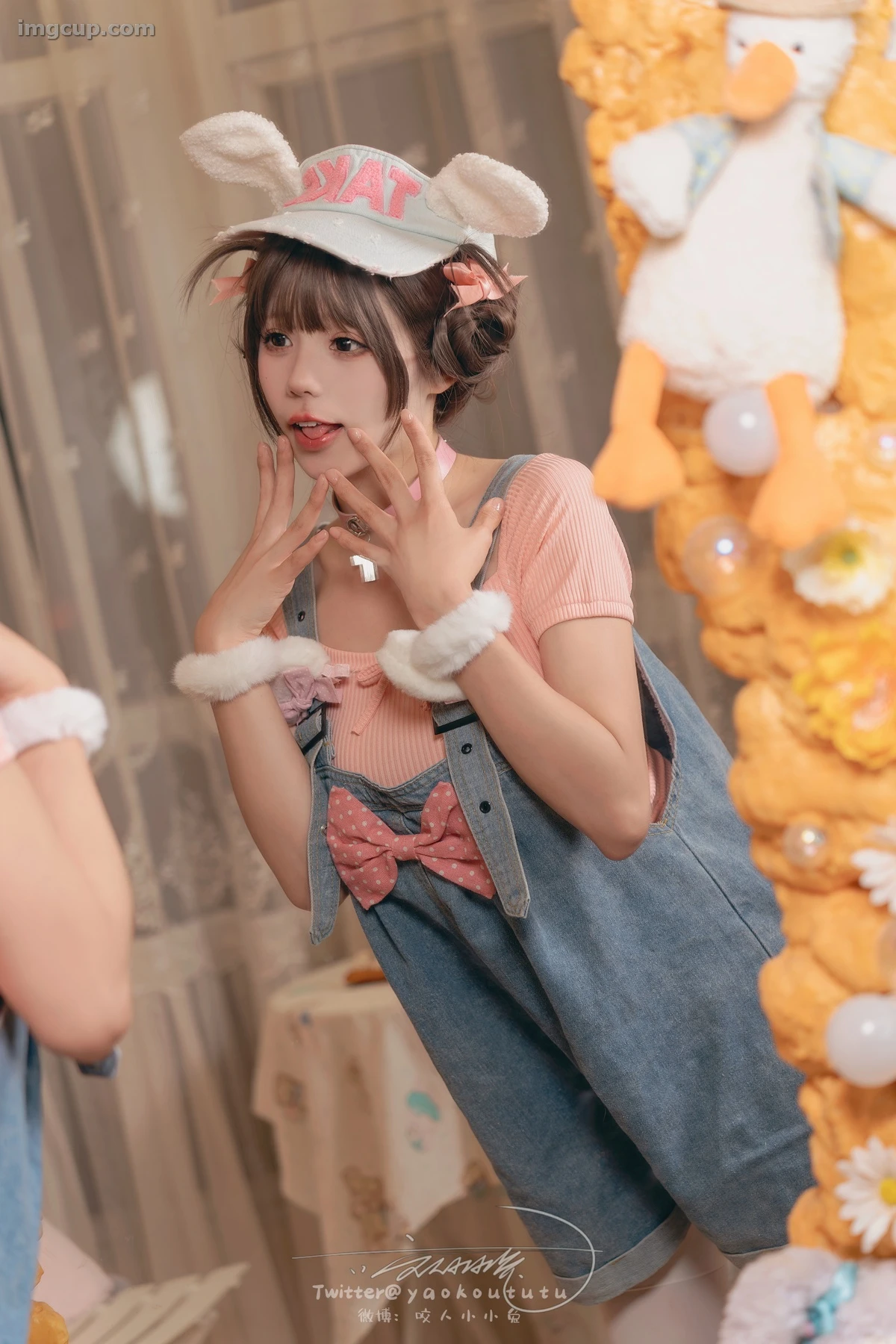 Coser 黏黏团子兔 NO.058 – 甜心小狗 恋爱告急 第56张图