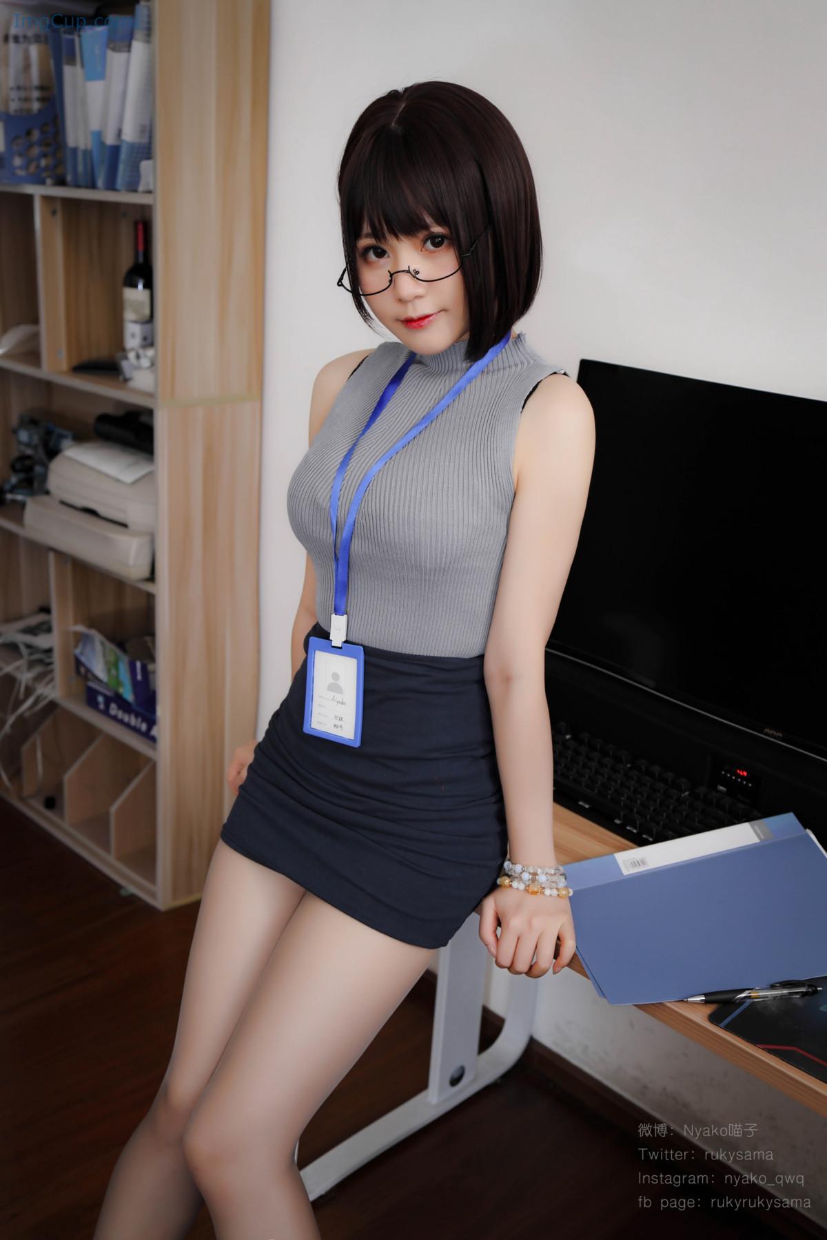 Cosplay Nyako喵子 誰も知らないの大人時間 Set.02 第6张图