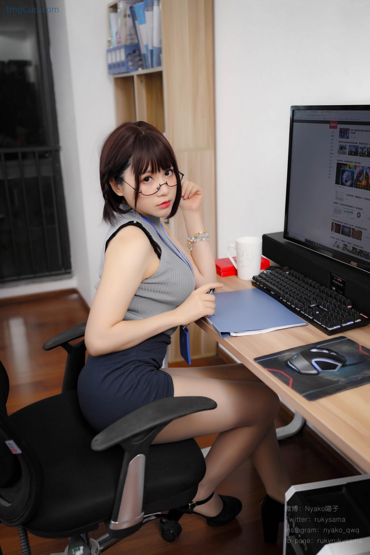 Cosplay Nyako喵子 誰も知らないの大人時間 Set.02 第13张图