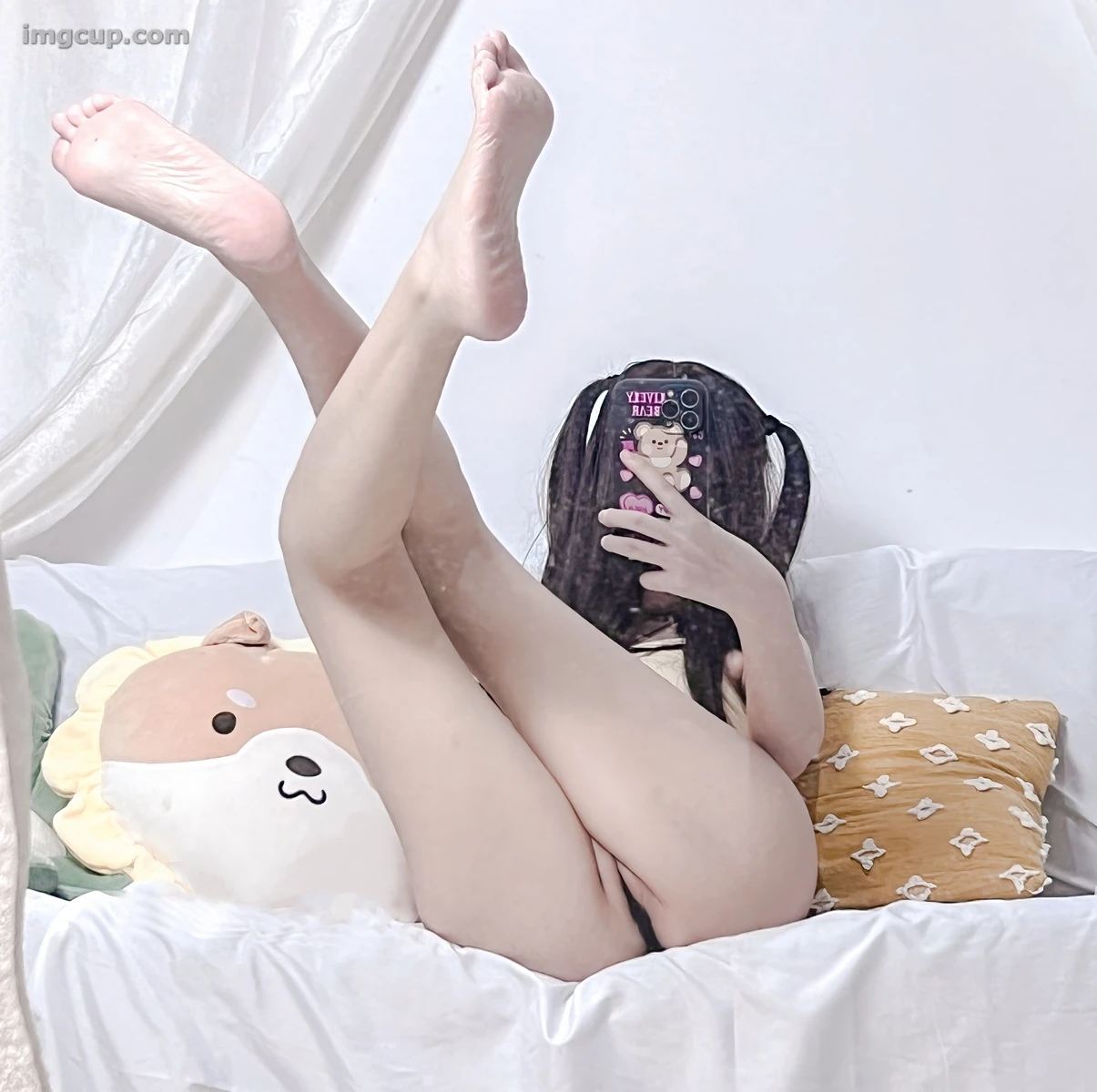 Coser CatDemon喵崽 (你的喵崽) No.017 – 奶熊双马尾 第3张图