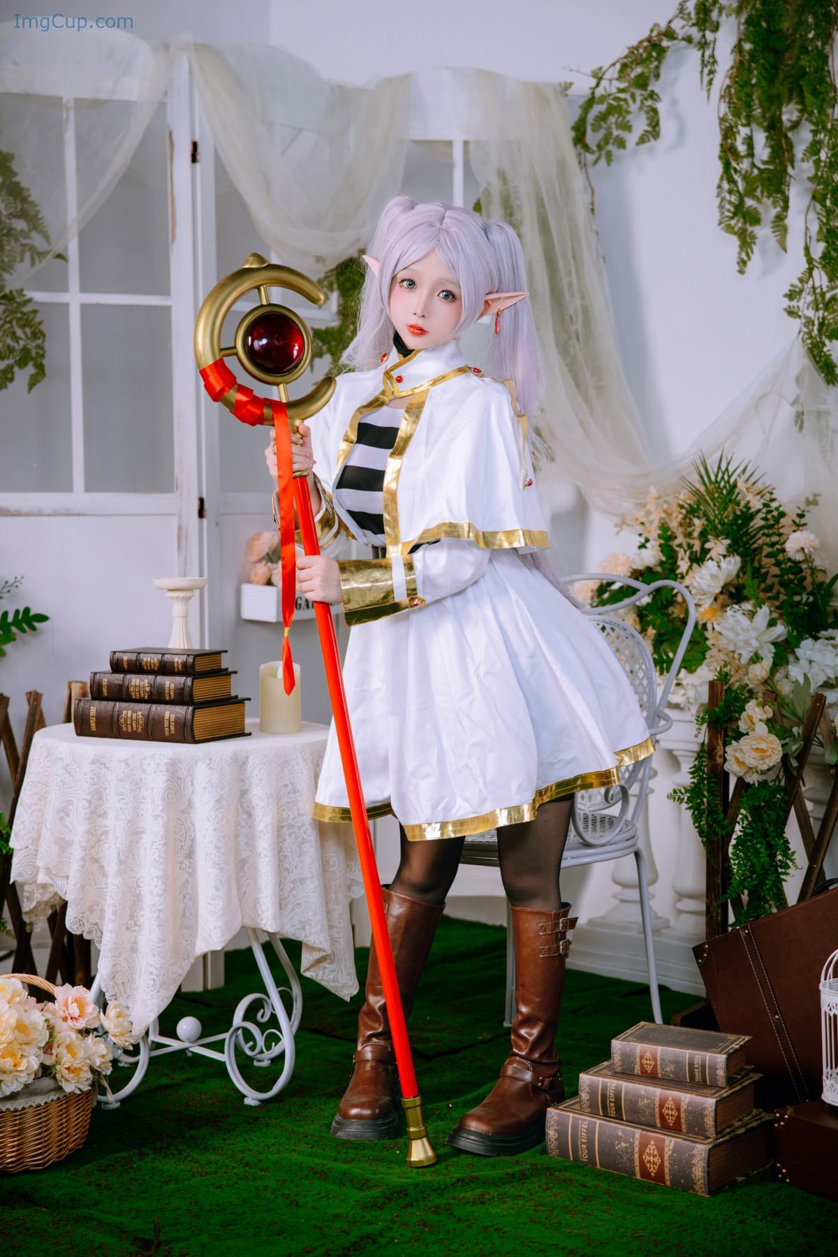 Cosplay Rinaijiao日奈娇 芙莉莲 第1张图