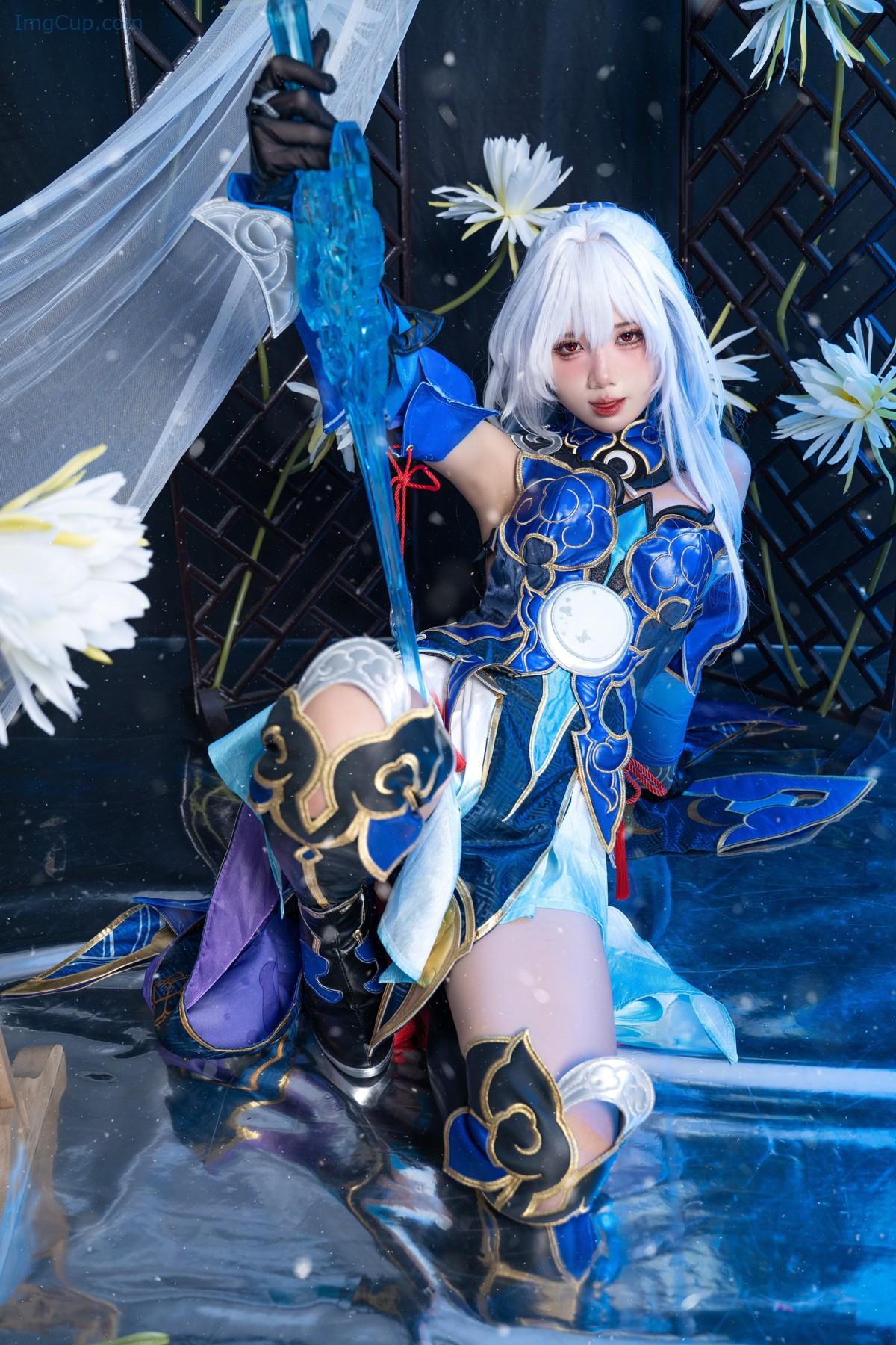 Cosplay PoppaChan 镜流 Jingliu 第8张图