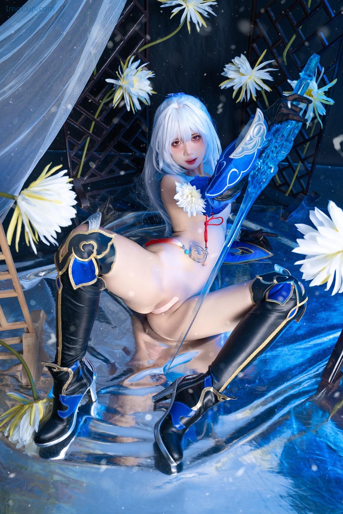 Cosplay PoppaChan 镜流 Jingliu 第13张图