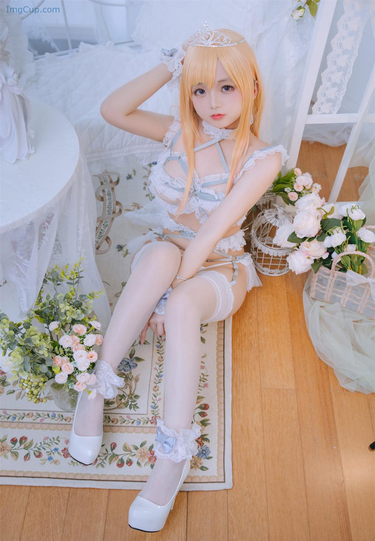 Cosplay Rinaijiao日奈娇 喜多川海梦 花嫁 第4张图