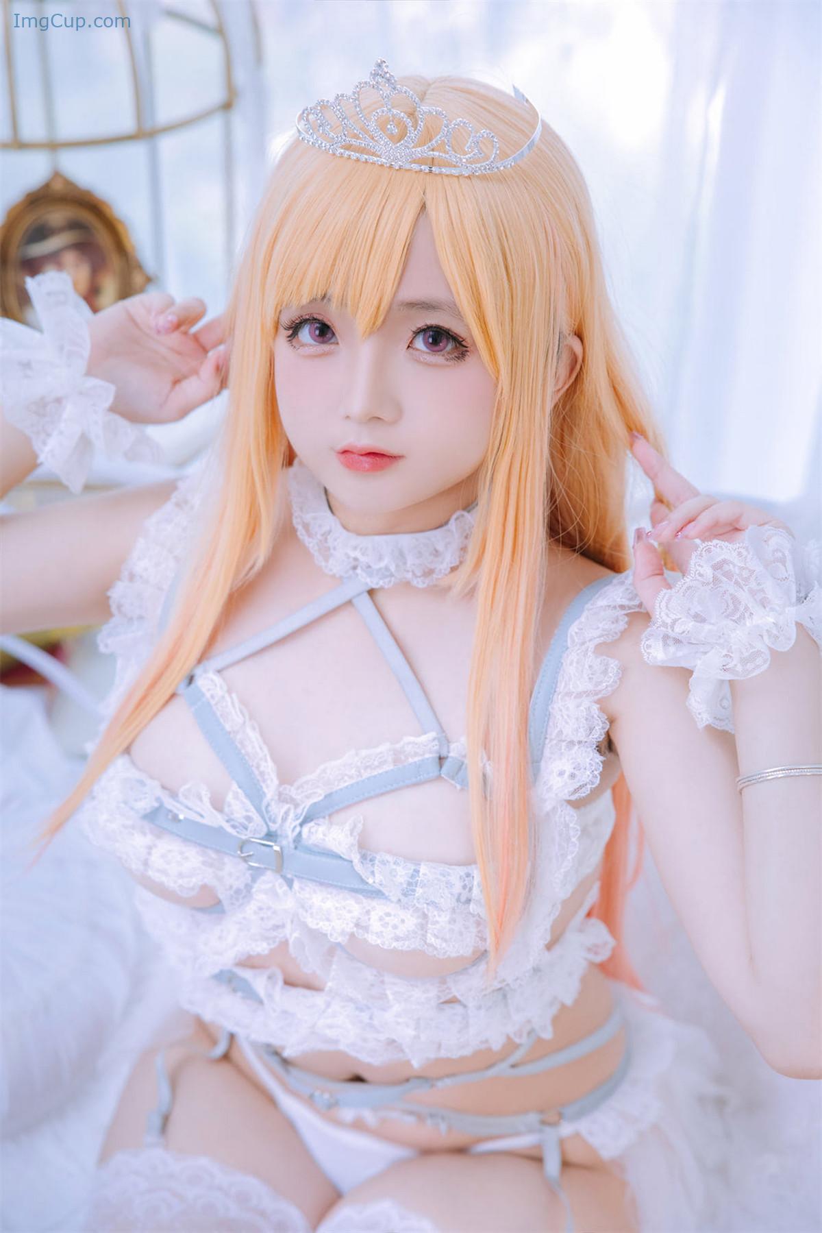 Cosplay Rinaijiao日奈娇 喜多川海梦 花嫁 第13张图
