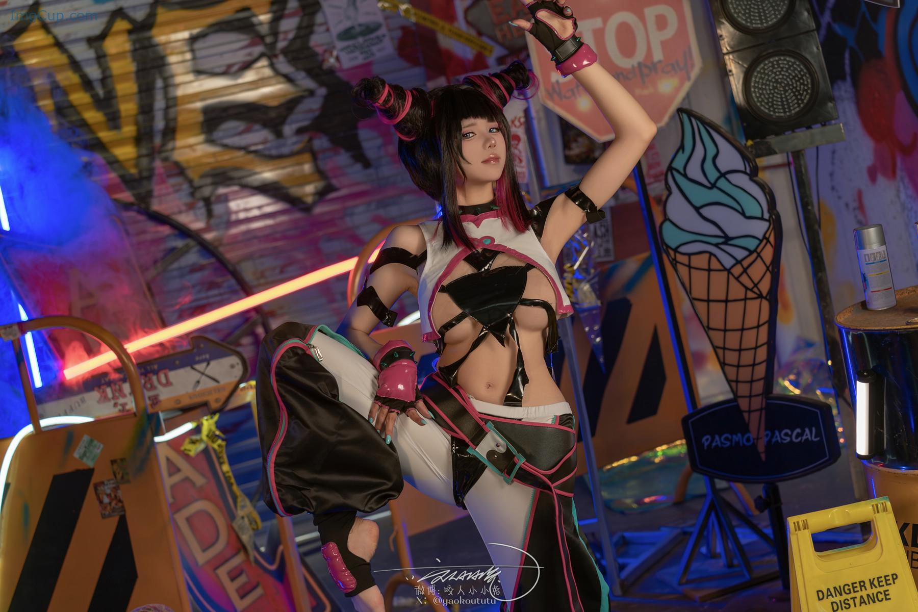 Cosplay 黏黏团子兔 街霸 韩蛛俐 Set.01 第7张图