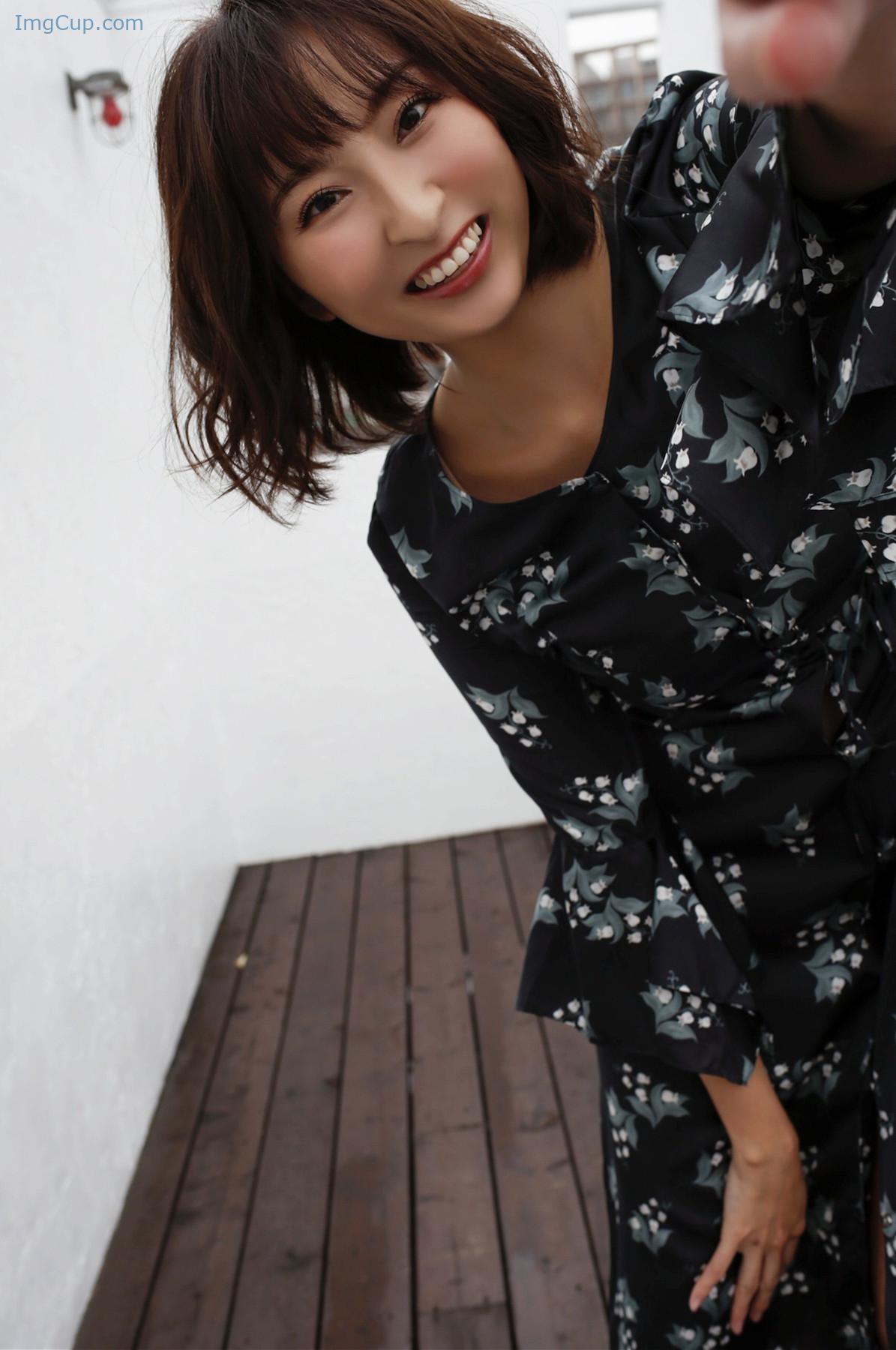 Saki Ogata 緒方咲, 週刊現代デジタル写真集 「股下85センチの誘惑」 Set.01 第6张图