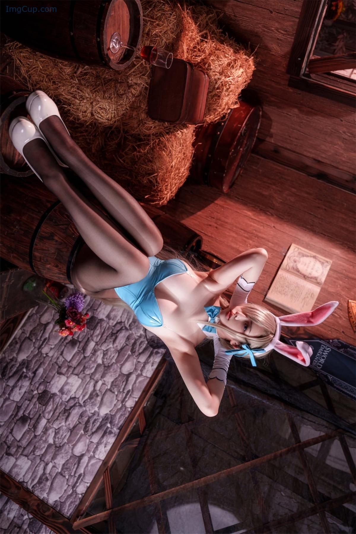 Cosplay 雯妹不讲道理 蔚蓝档案 一之濑明日奈2 第26张图