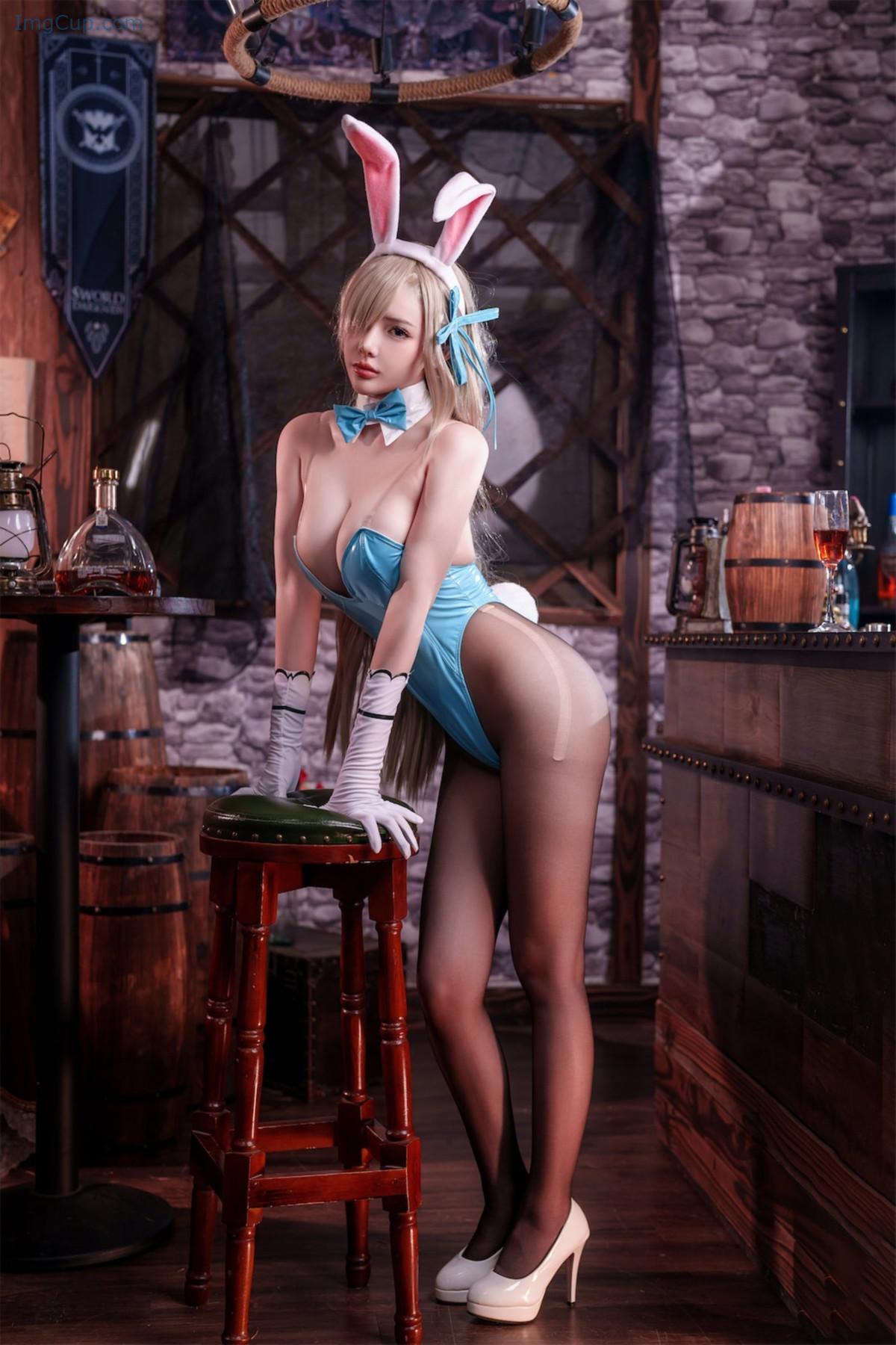 Cosplay 雯妹不讲道理 蔚蓝档案 一之濑明日奈2 第28张图