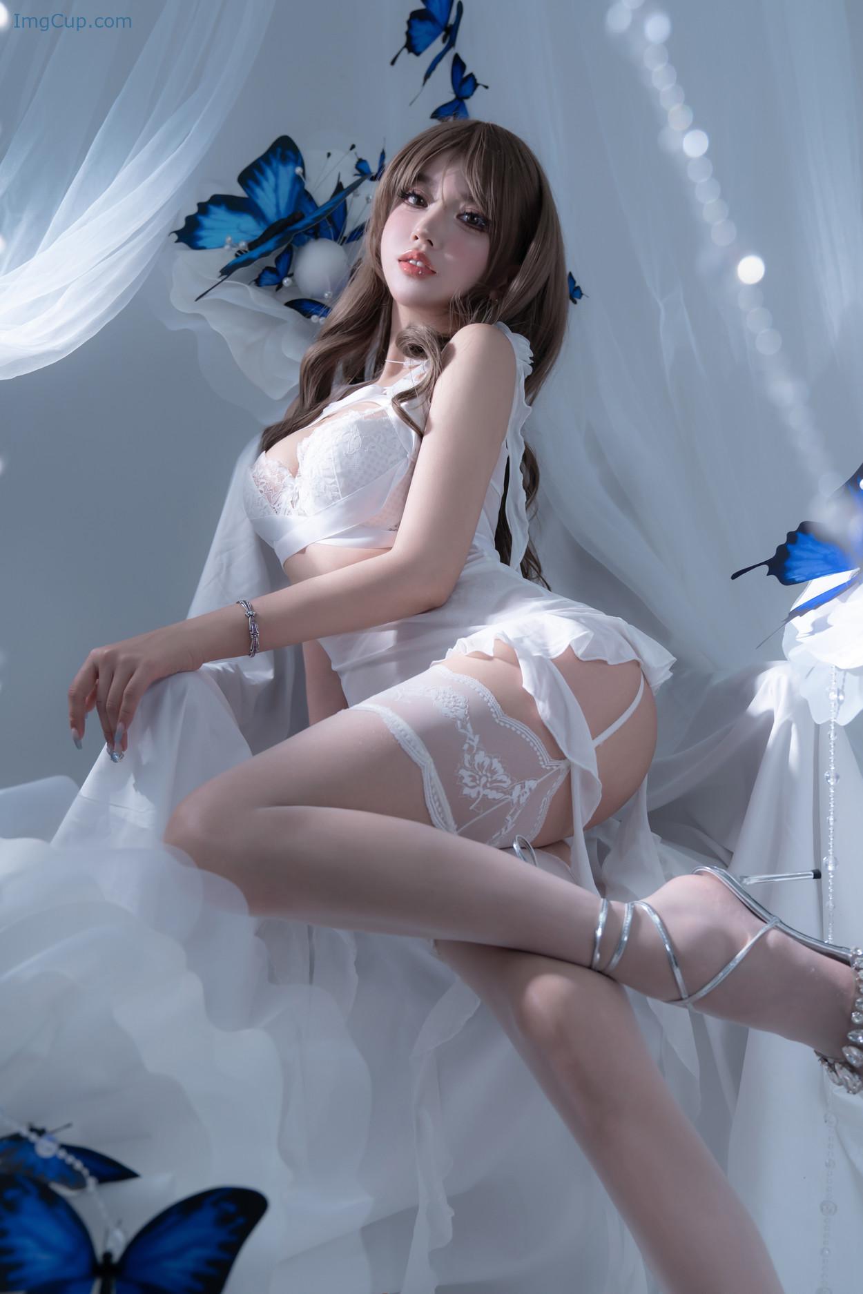 Cosplay 过期米线线喵 电子蝴蝶 第12张图