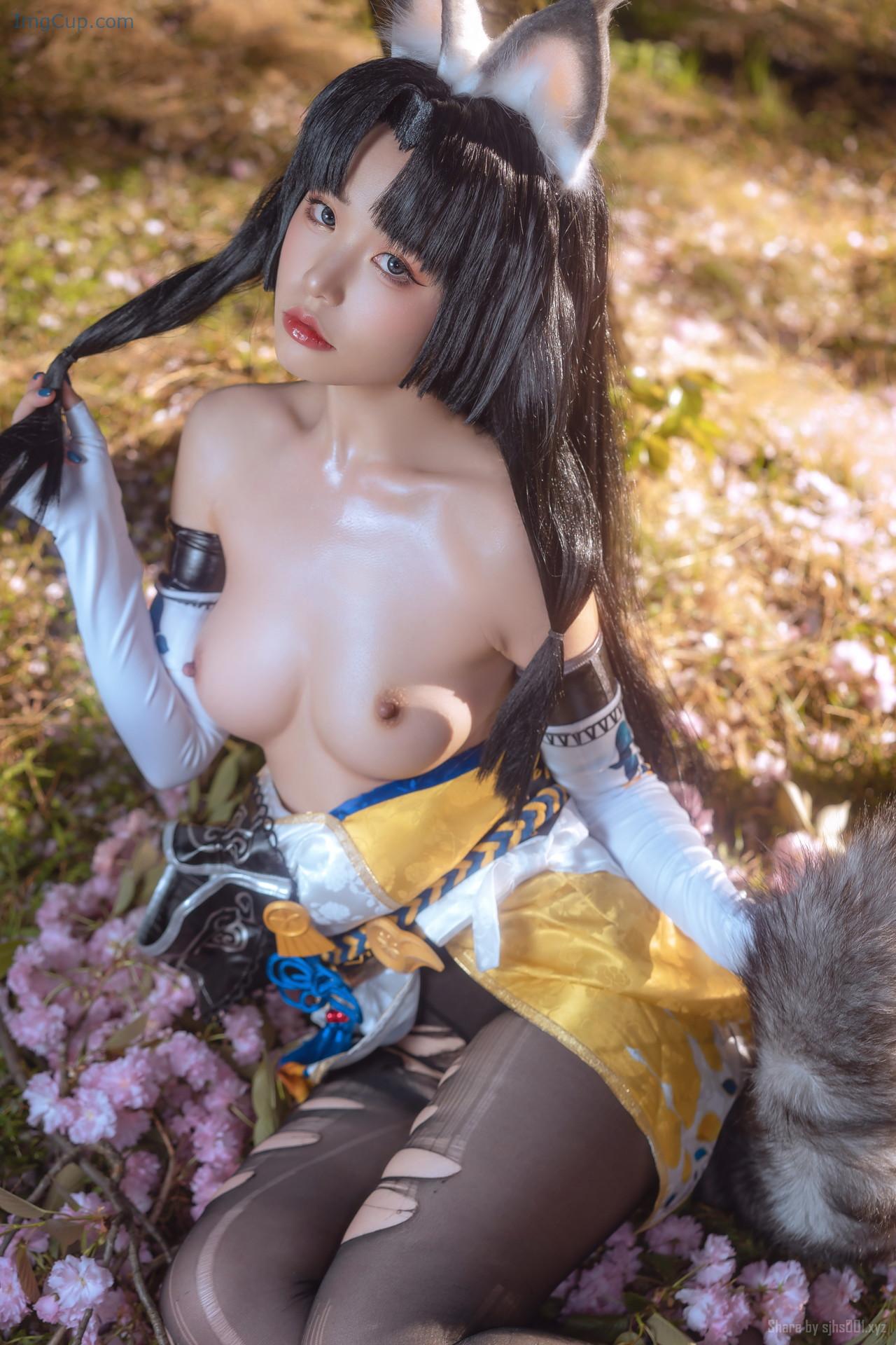 Nekokoyoshi 爆机少女喵小吉, 写真集 永劫无间 胡桃+V 第25张图