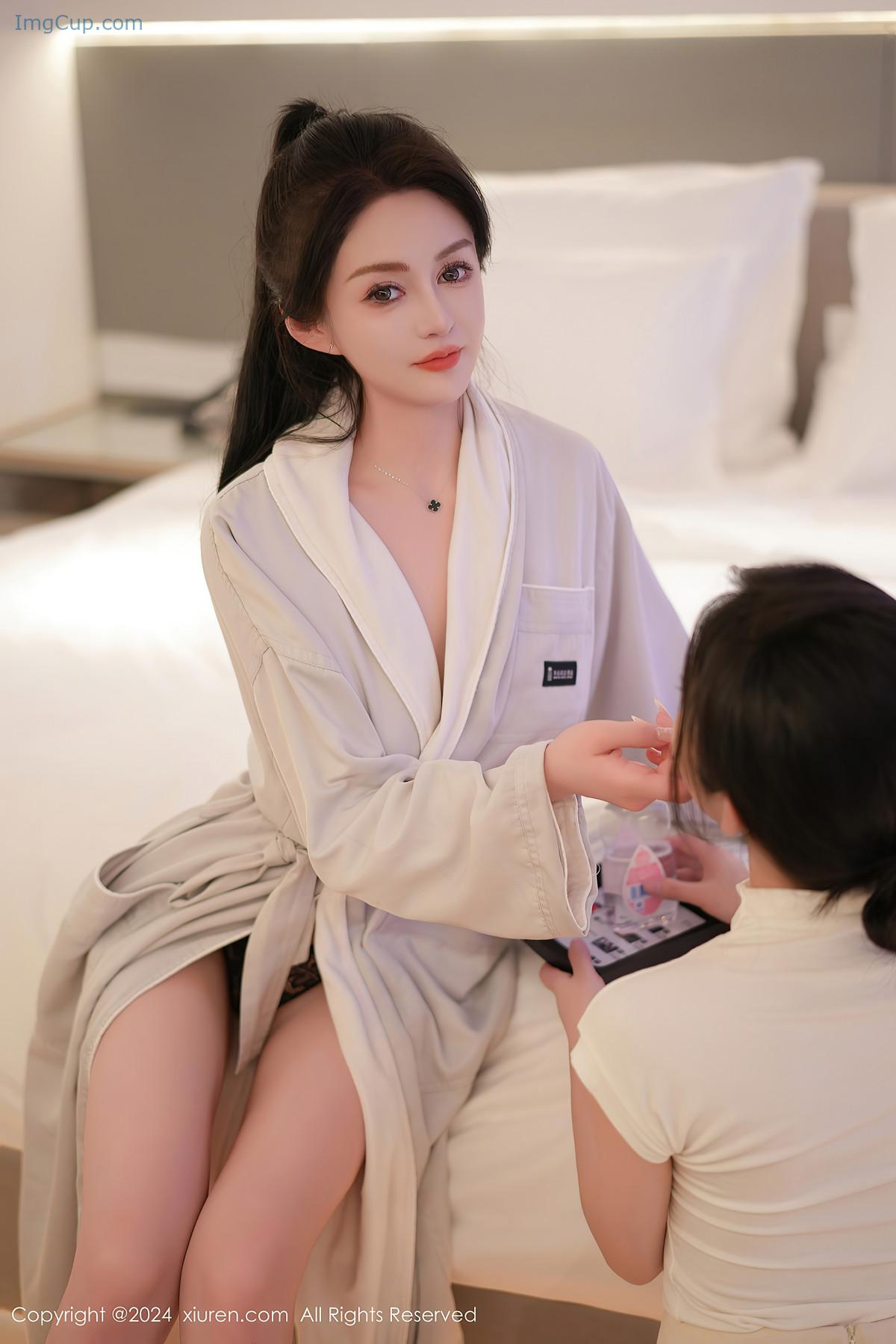 XiuRen秀人网 No.8350 林幼一LinYouyi & 谭小灵TanXiaoling 第7张图