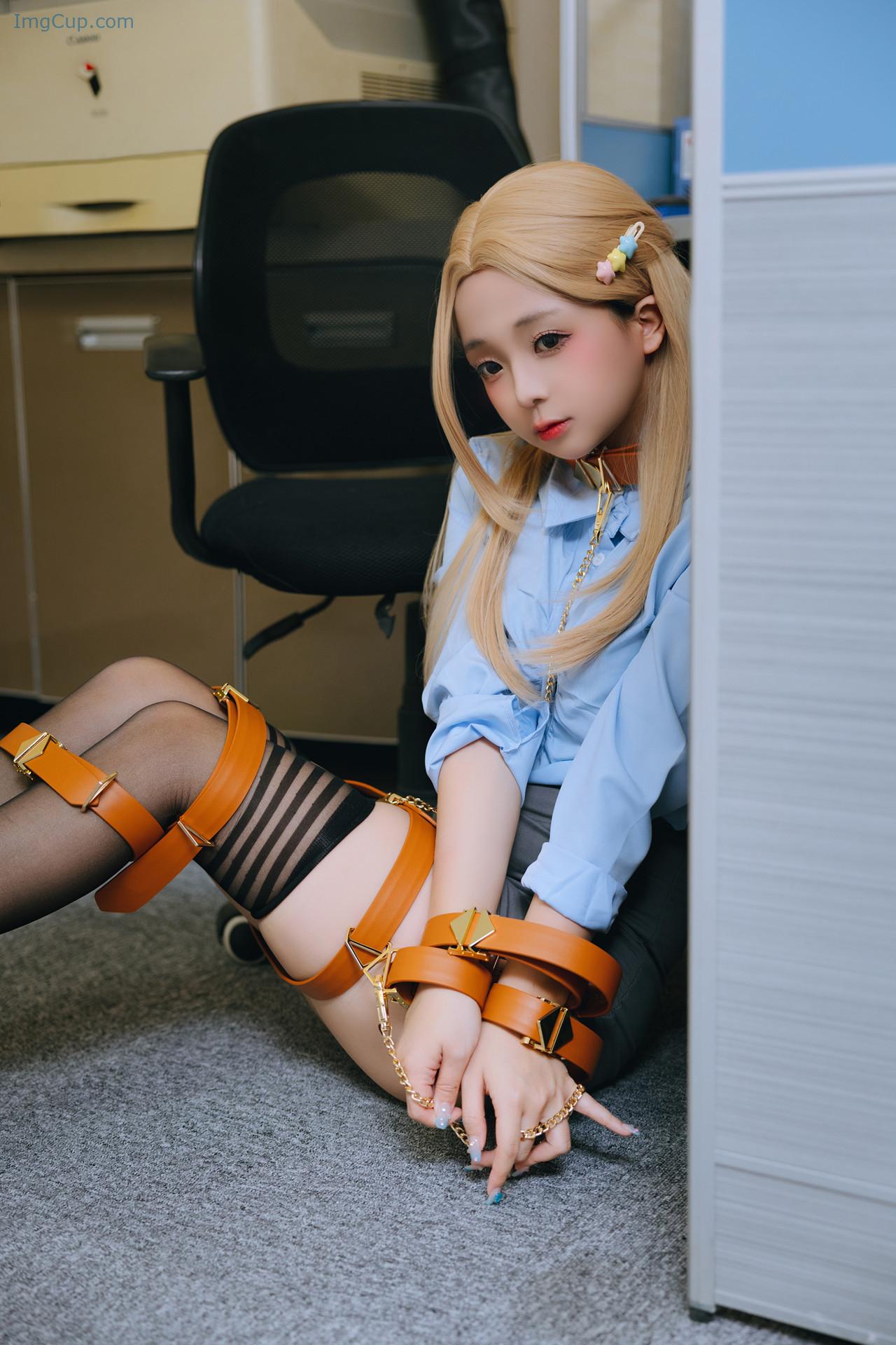 Cosplay Rinaijiao日奈娇 – 办公室 第28张图