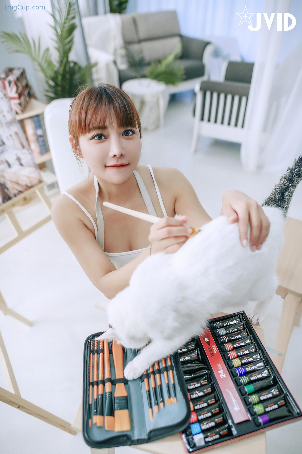 JVID Lele 乐乐 – 热爱榨精的漫画家-艺术家-生日限定尺度 Set.02 第28张图
