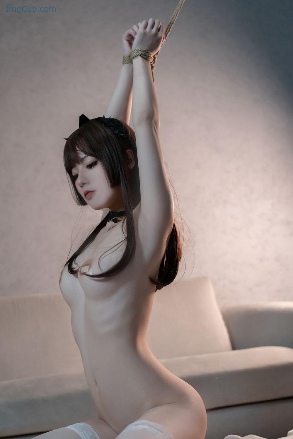 Cosplay 桃良阿宅 – 黑白裙 第45张图