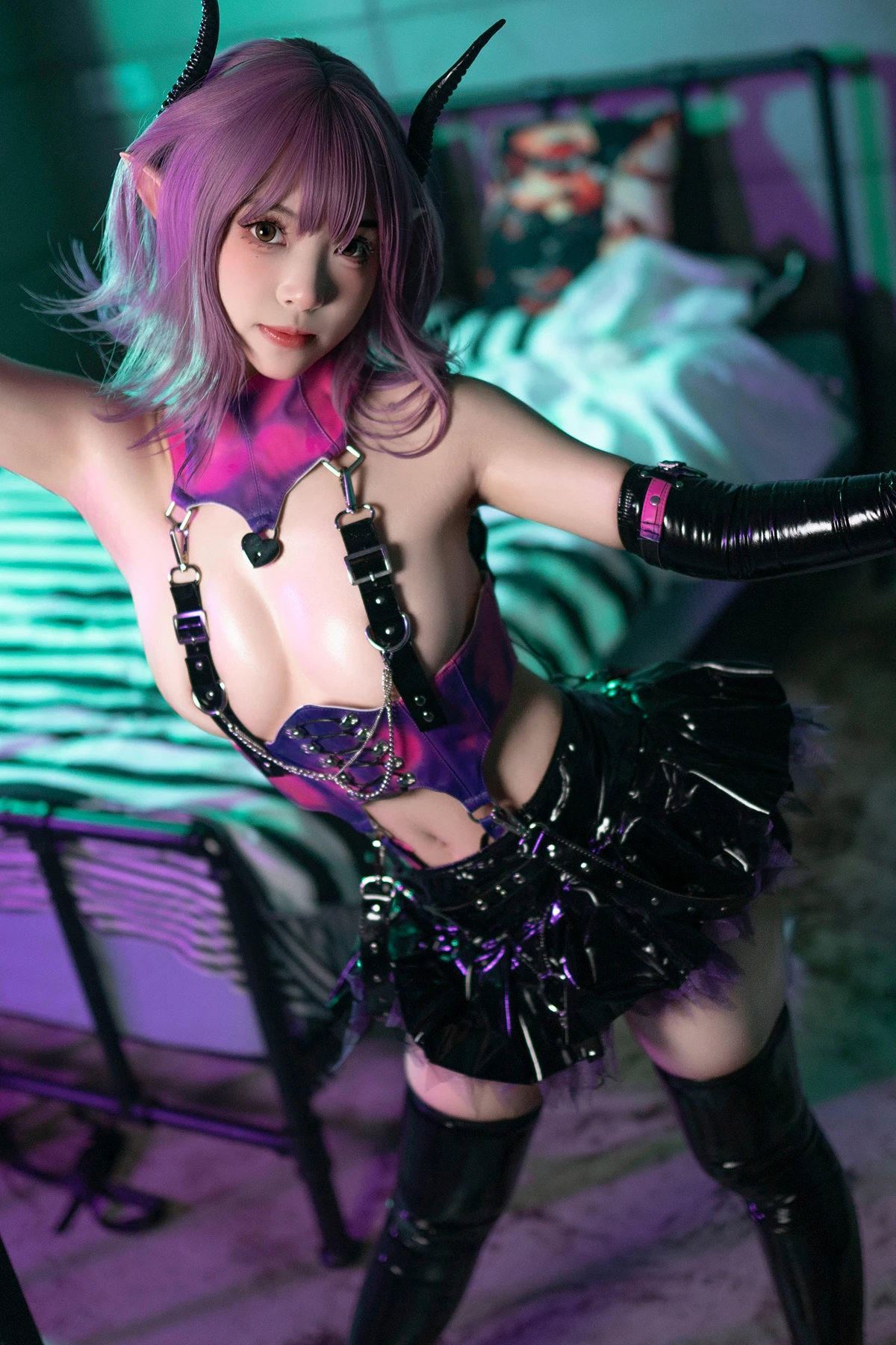 Cosplay Bangni邦尼 – 囚禁魅魔 Set.02 第14张图