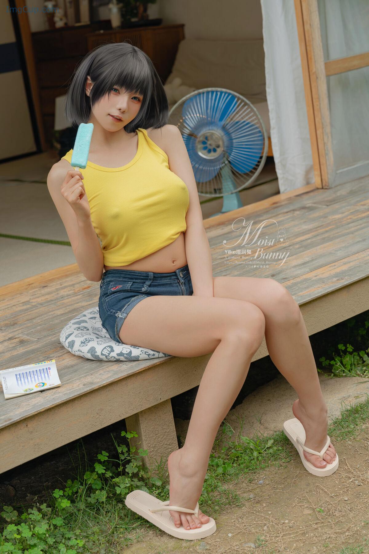 Coser@黏黏团子兔 – 8月作品 田舍生活 Part01 (49P – 1V) 第13张图