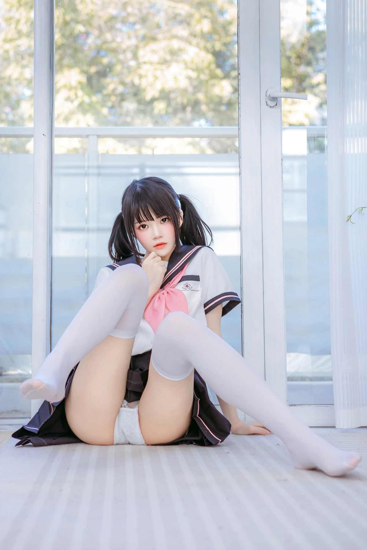 Cosplay 桜桃喵 – 雪糕 第2张图