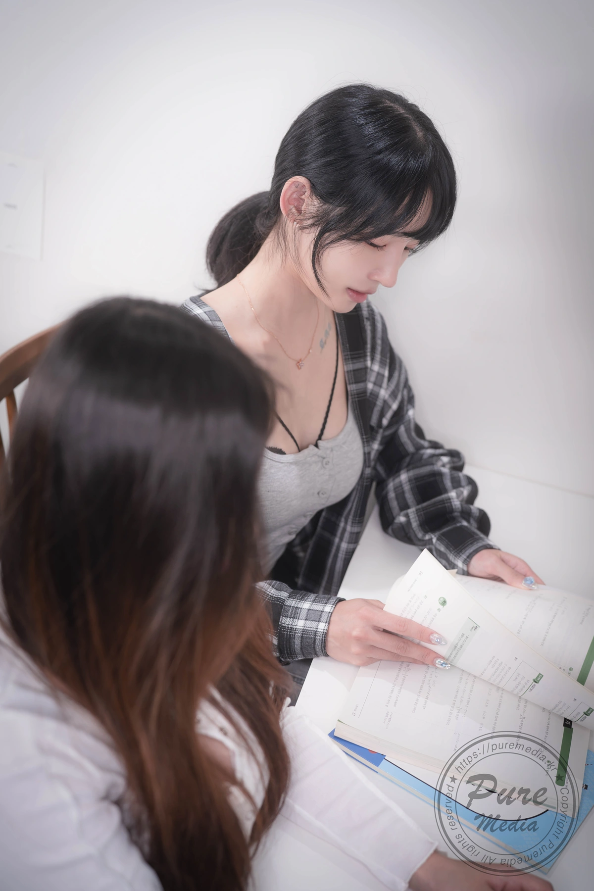 Yeha 예하, Yuna 유나, Pure Media Vol.305 「After school S class」 Set.01 第21张图