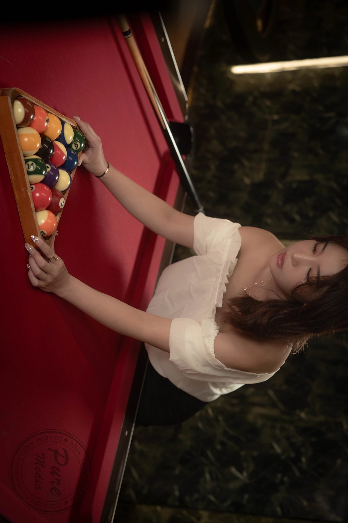 Yeha 예하, Pure Media Vol.305 「Hard Balls & Red Hole」 Set.01 第2张图