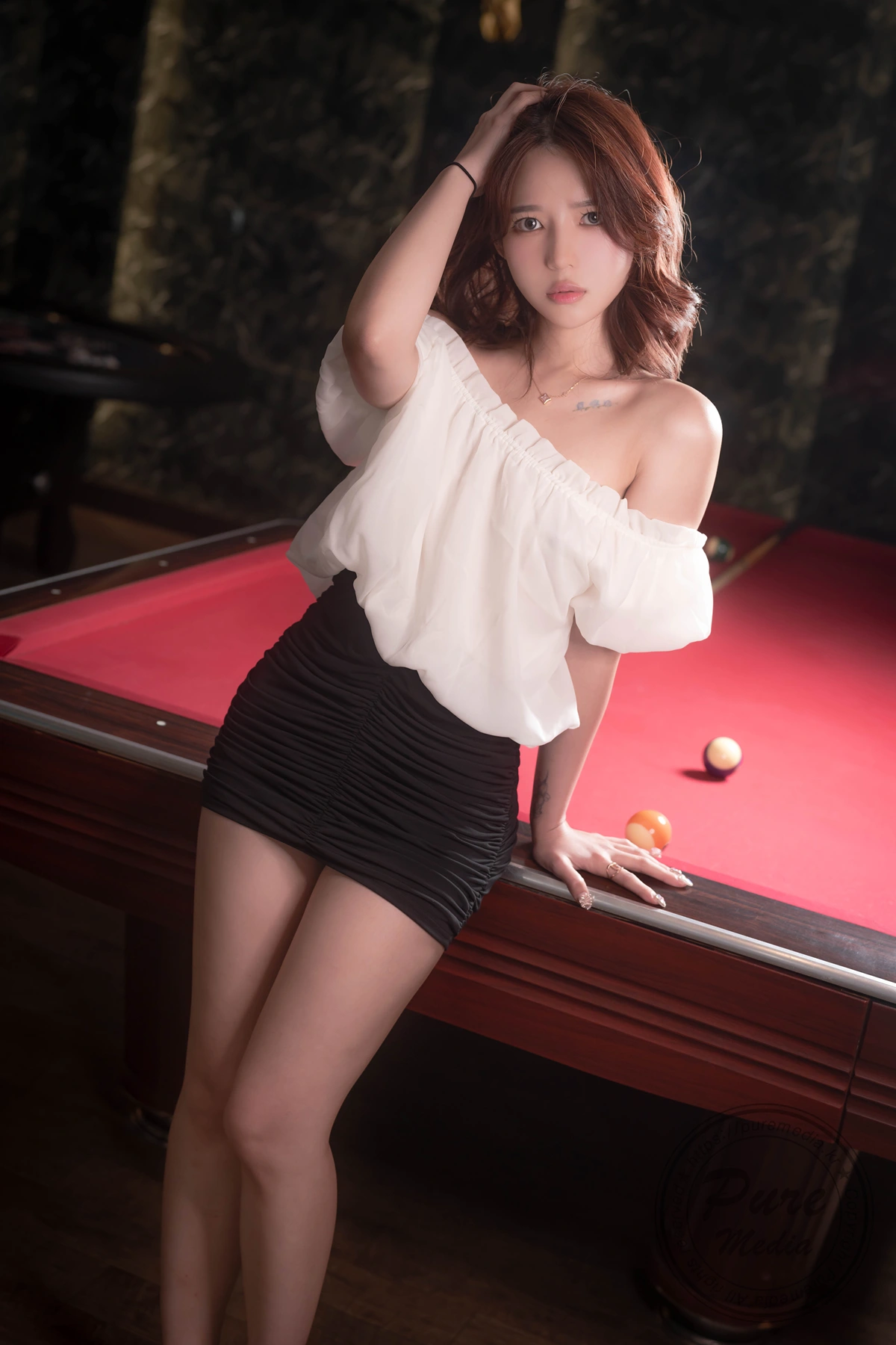 Yeha 예하, Pure Media Vol.305 「Hard Balls & Red Hole」 Set.01 第34张图