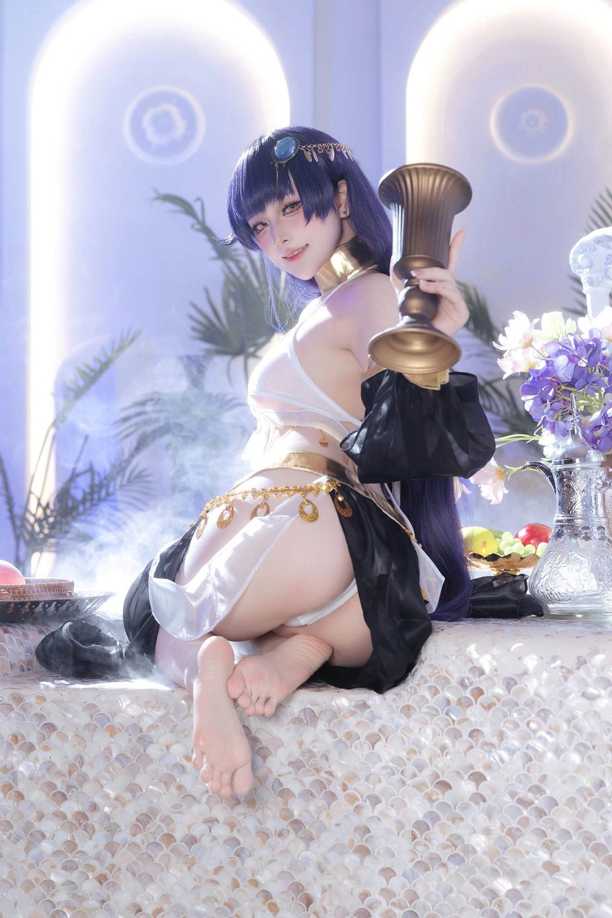 Cosplay 屿鱼 – 吾妻 同人舞娘 (碧蓝航线) 第17张图