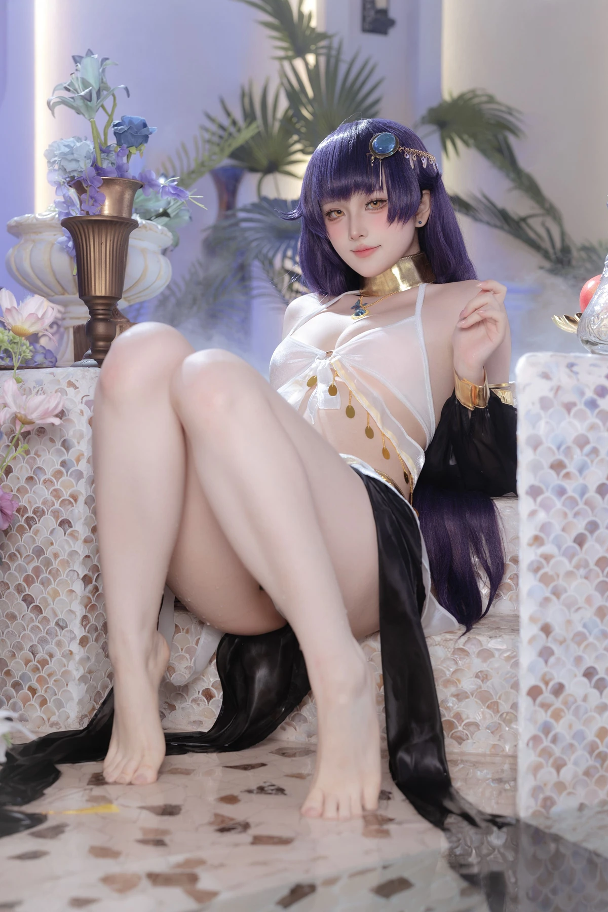 Cosplay 屿鱼 – 吾妻 同人舞娘 (碧蓝航线) 第27张图