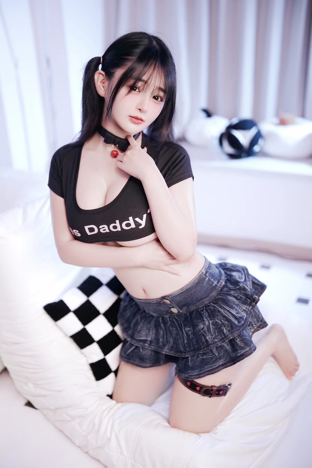 Cosplay 桜井宁宁 – 黑色上衣 Set.01 第13张图