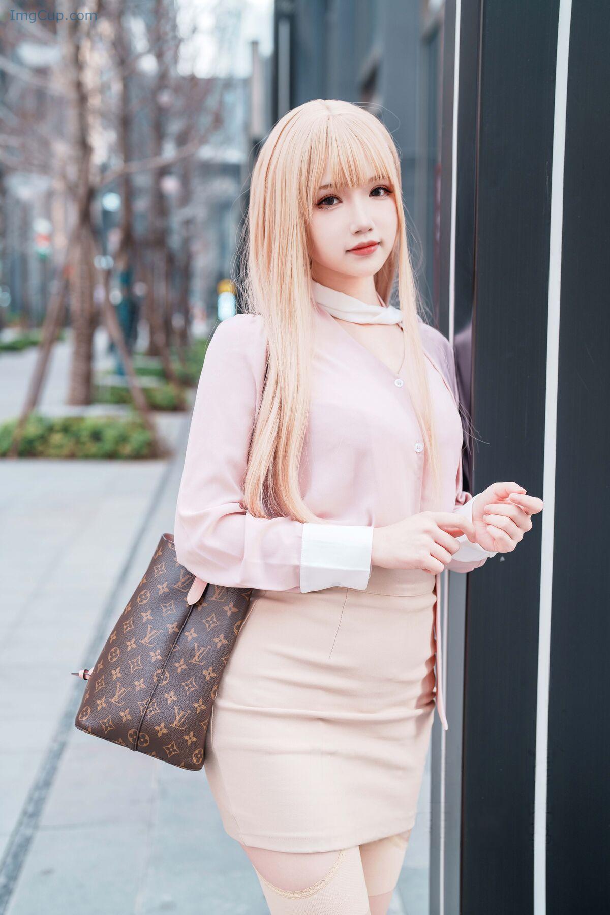 Coser@雪晴Astra – 金发职人ol 第17张图