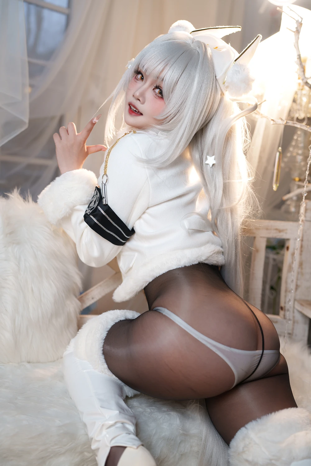Cosplay 慢炖仓鼠球 – 胜利女神 妮姬 布兰儿 Fortune Express 第19张图