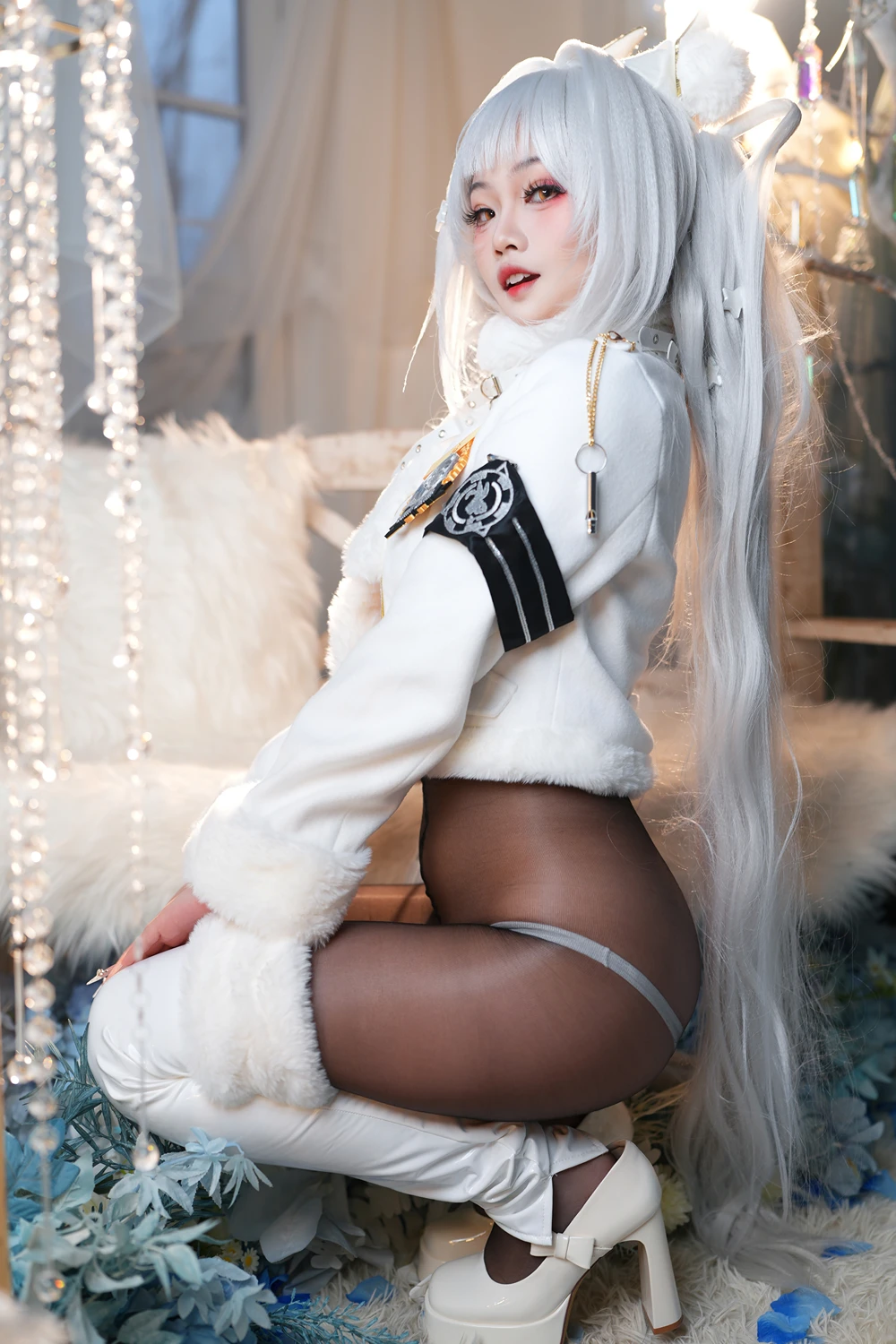 Cosplay 慢炖仓鼠球 – 胜利女神 妮姬 布兰儿 Fortune Express 第23张图