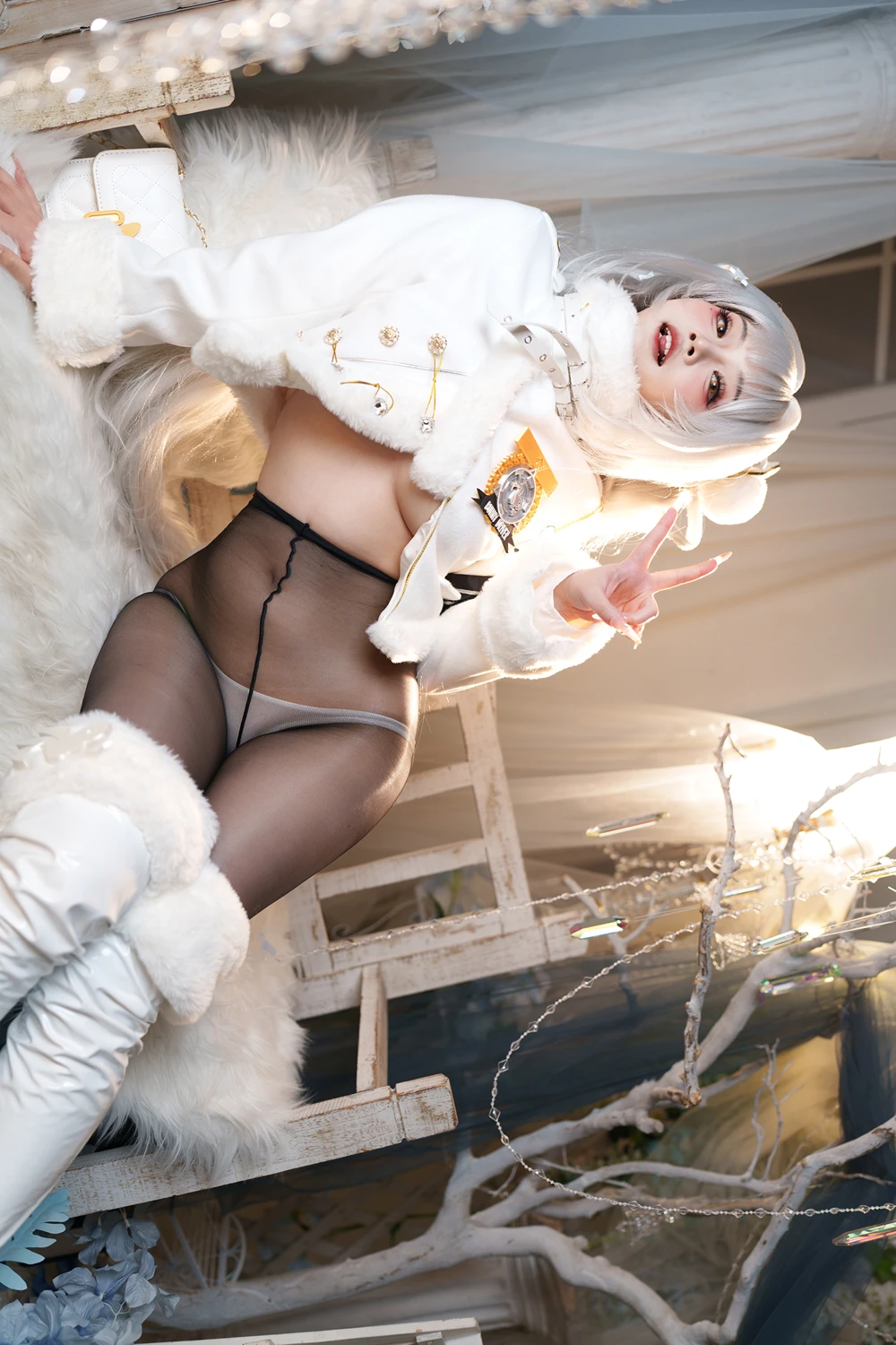 Cosplay 慢炖仓鼠球 – 胜利女神 妮姬 布兰儿 Fortune Express 第51张图