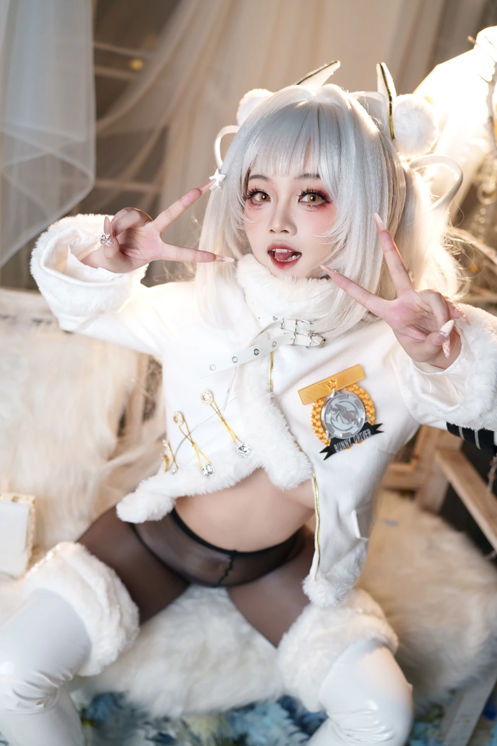 Cosplay 慢炖仓鼠球 – 胜利女神 妮姬 布兰儿 Fortune Express 第65张图