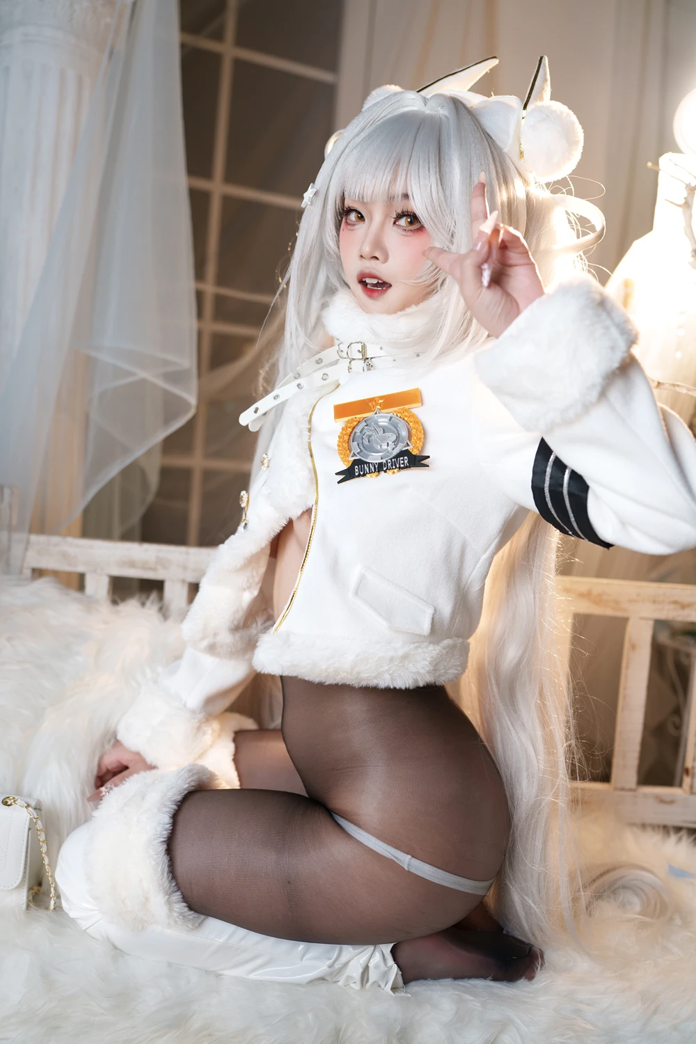 Cosplay 慢炖仓鼠球 – 胜利女神 妮姬 布兰儿 Fortune Express 第73张图