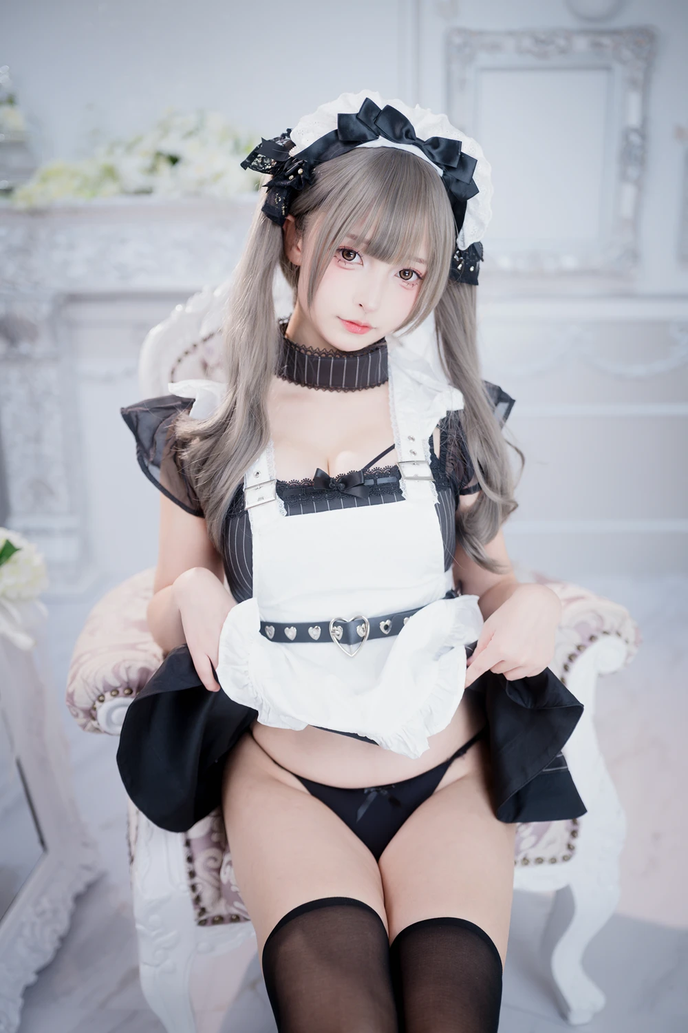 Cosplay 神楽坂真冬 – 妄想女仆 第18张图