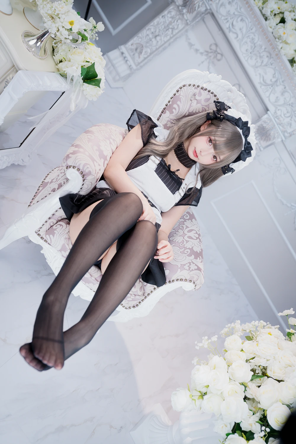 Cosplay 神楽坂真冬 – 妄想女仆 第4张图