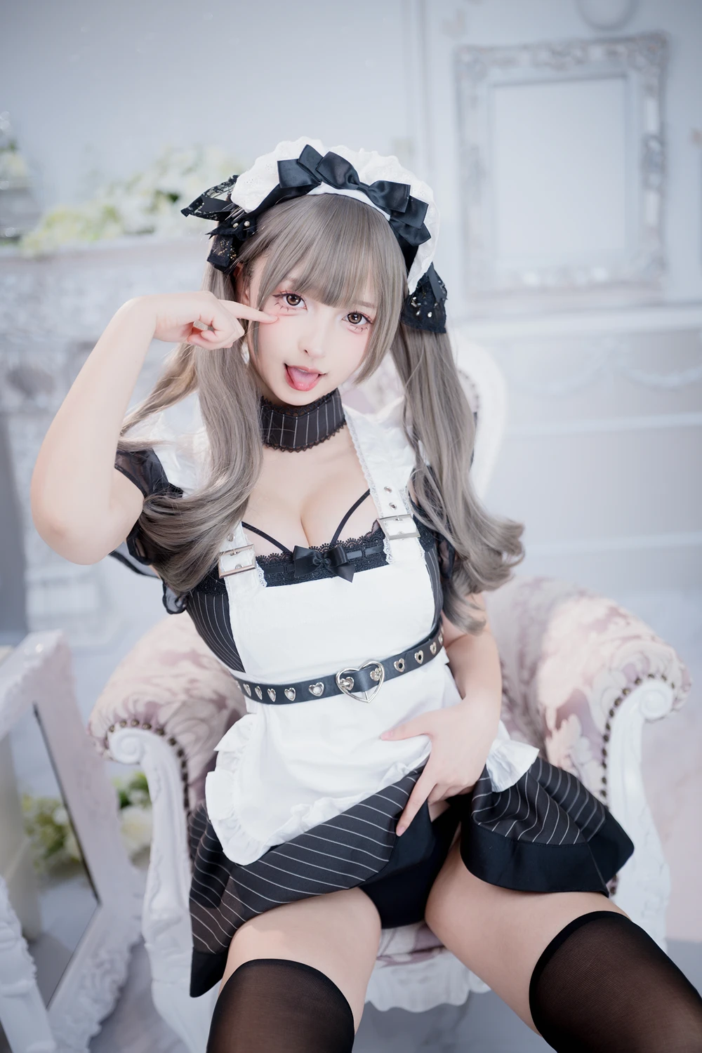 Cosplay 神楽坂真冬 – 妄想女仆 第45张图
