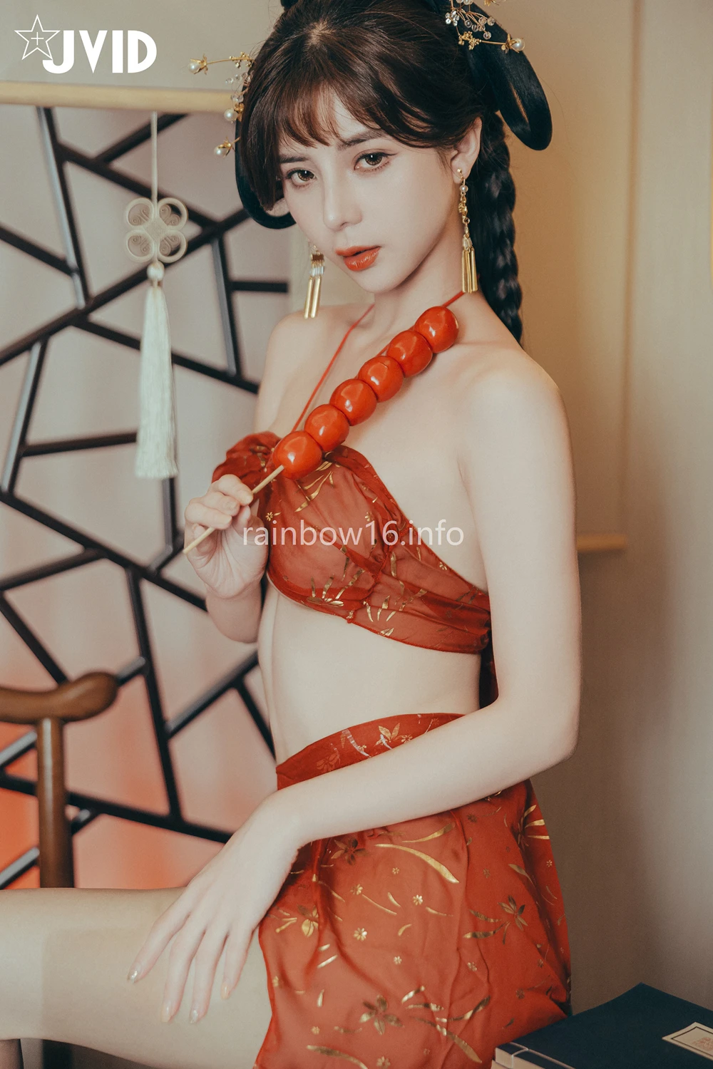 JVID 小米恩Mina – 裸身淫想渡中秋 第14张图