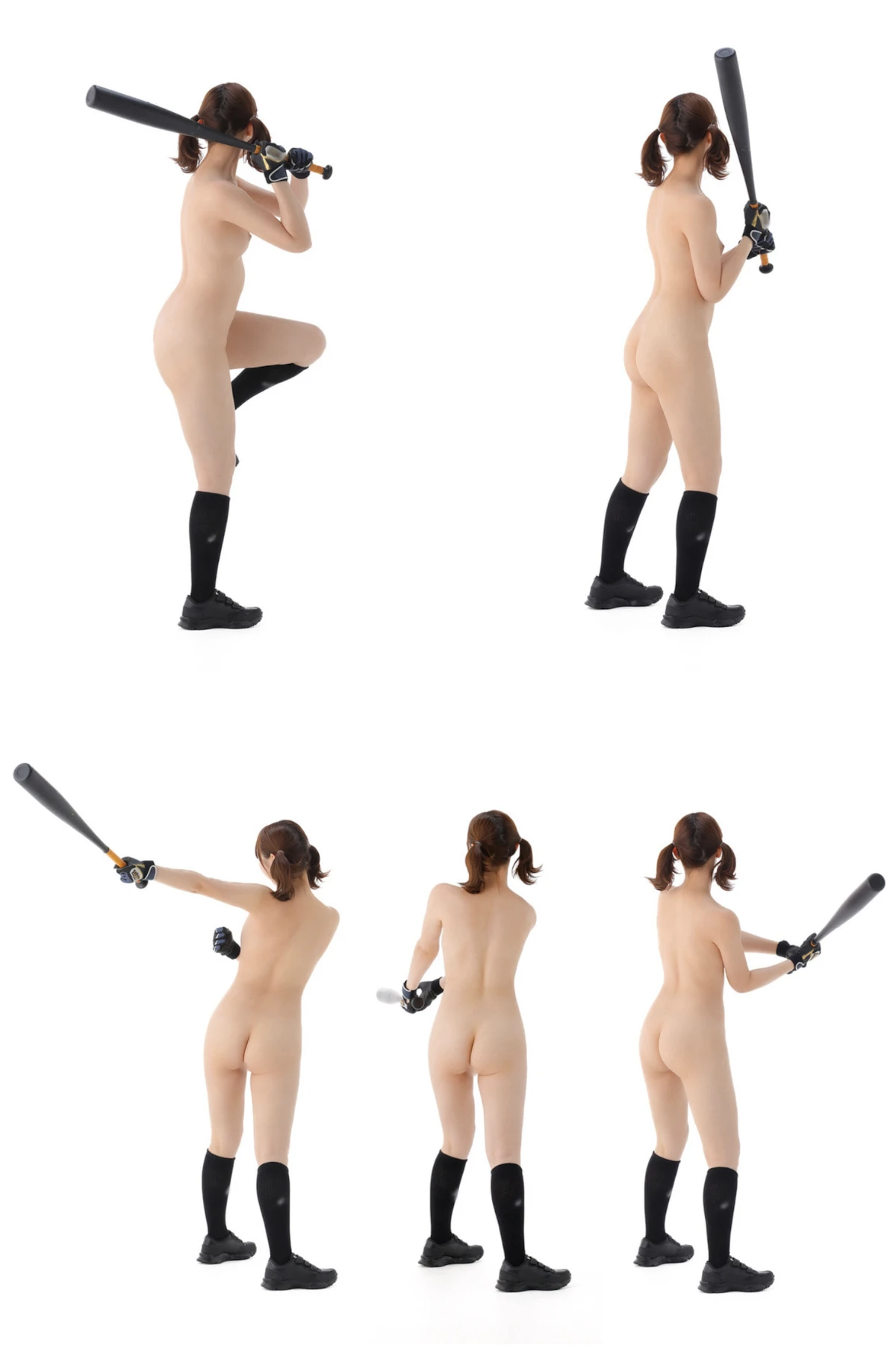 Alice Shaku 釈アリス – 絶対的スポーツポーズ集 Absolute Sports Pose 第10张图