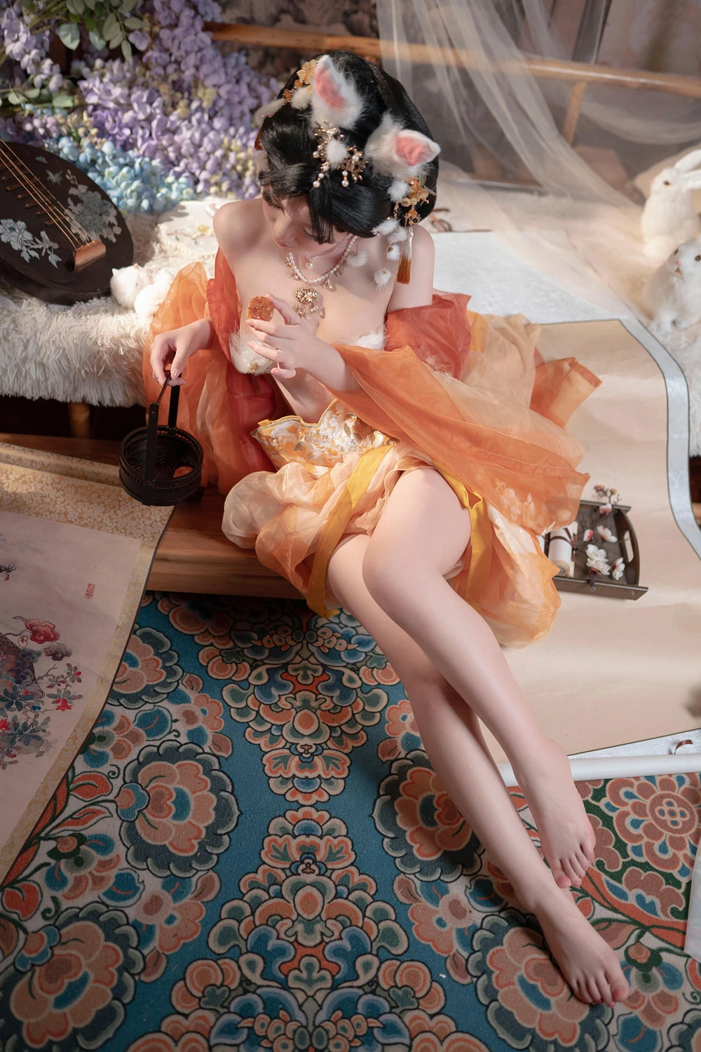 Cosplay Bangni邦尼 – 中秋节玉兔 第39张图